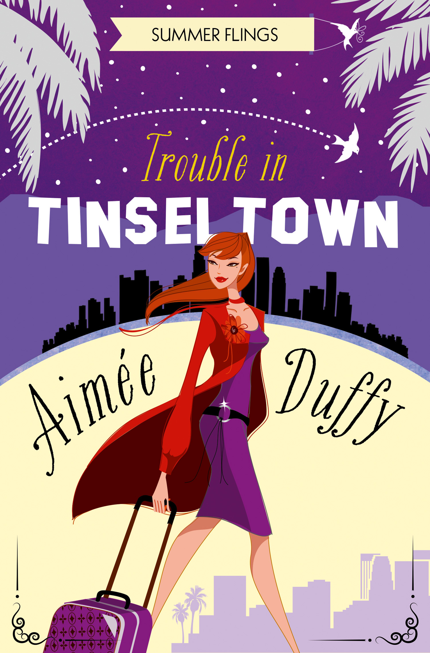 Обложка книги «Trouble in Tinseltown»