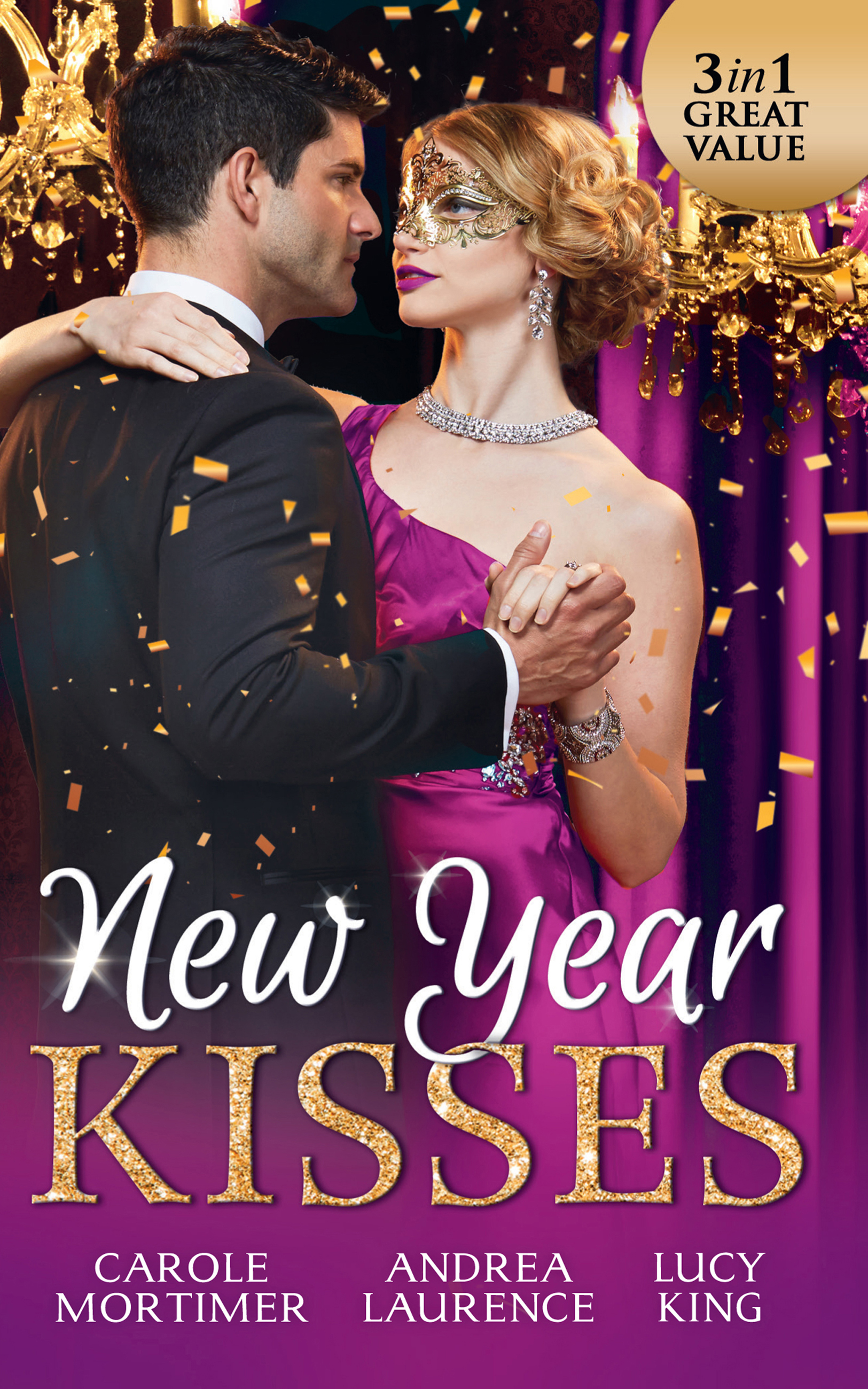 Обложка книги «New Year Kisses: His Cinderella Mistress»