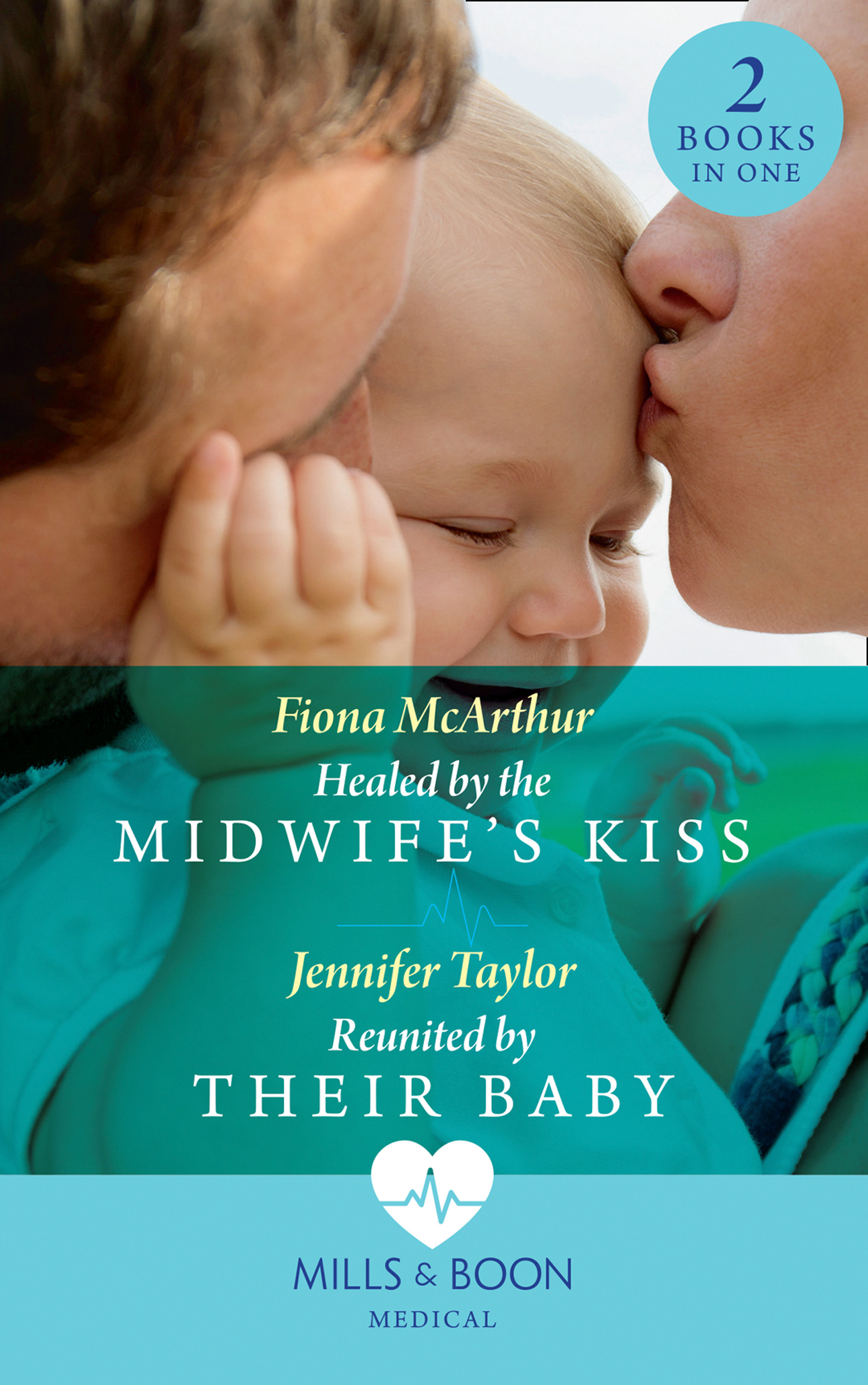 Обложка книги «Healed By The Midwife's Kiss: Healed by the Midwife's Kiss»