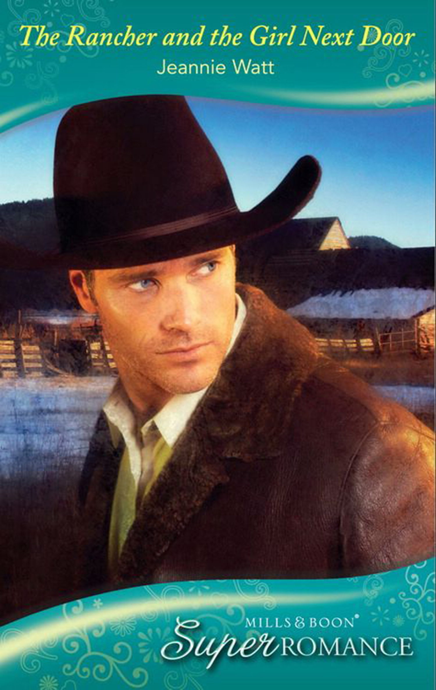 Обложка книги «The Rancher and the Girl Next Door»