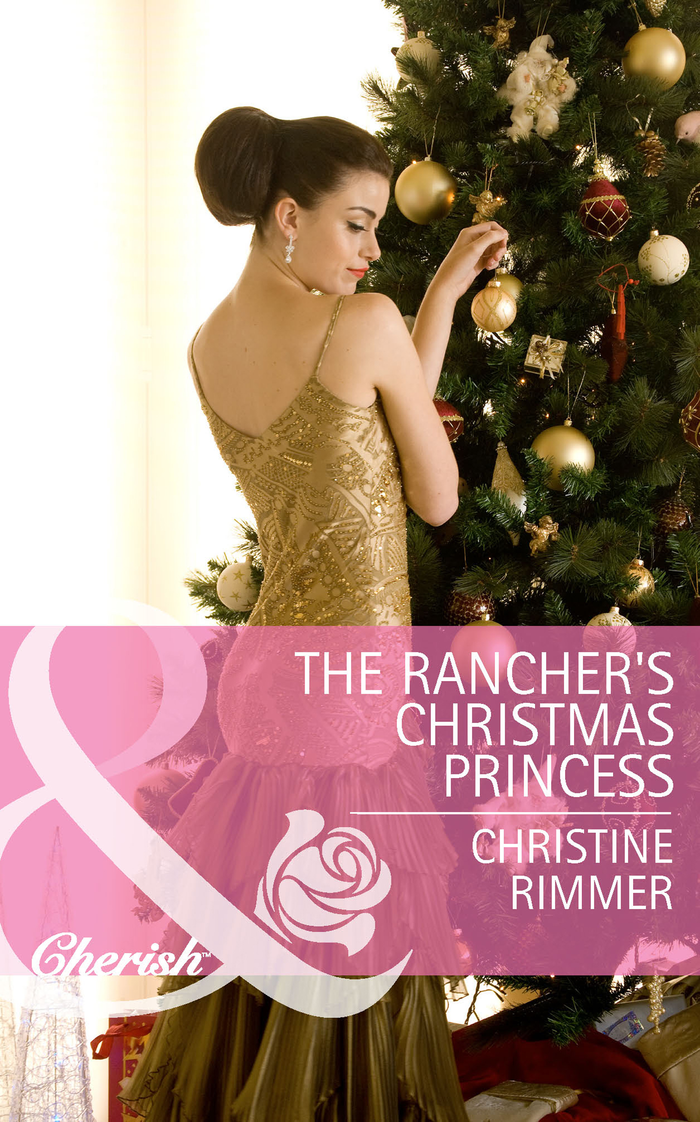 Обложка книги «The Rancher's Christmas Princess»