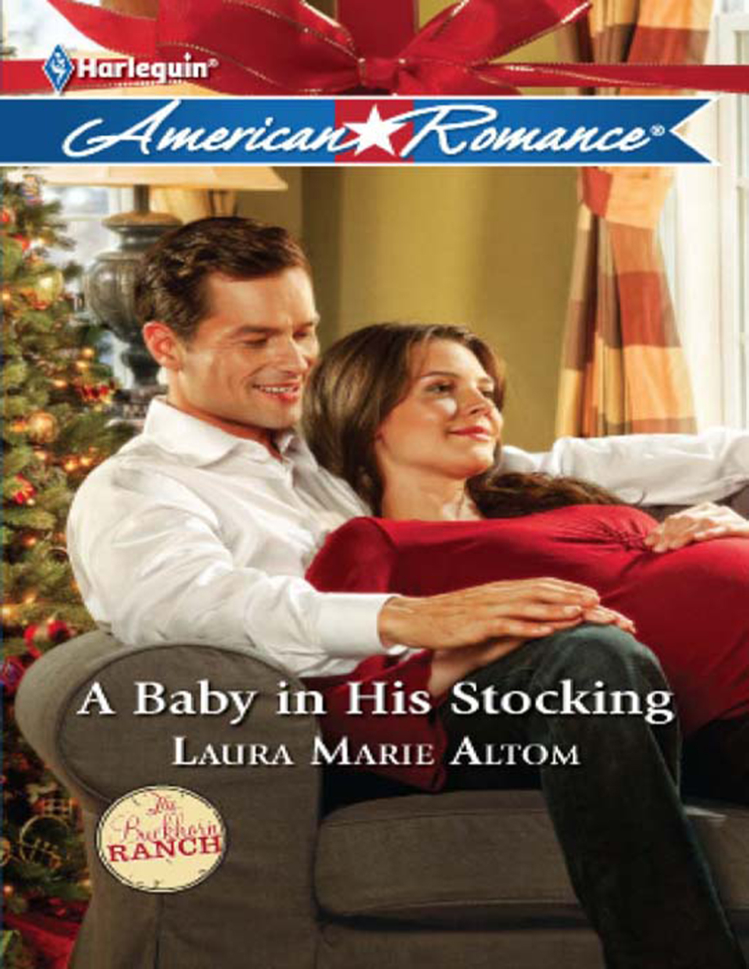 Обложка книги «A Baby in His Stocking»