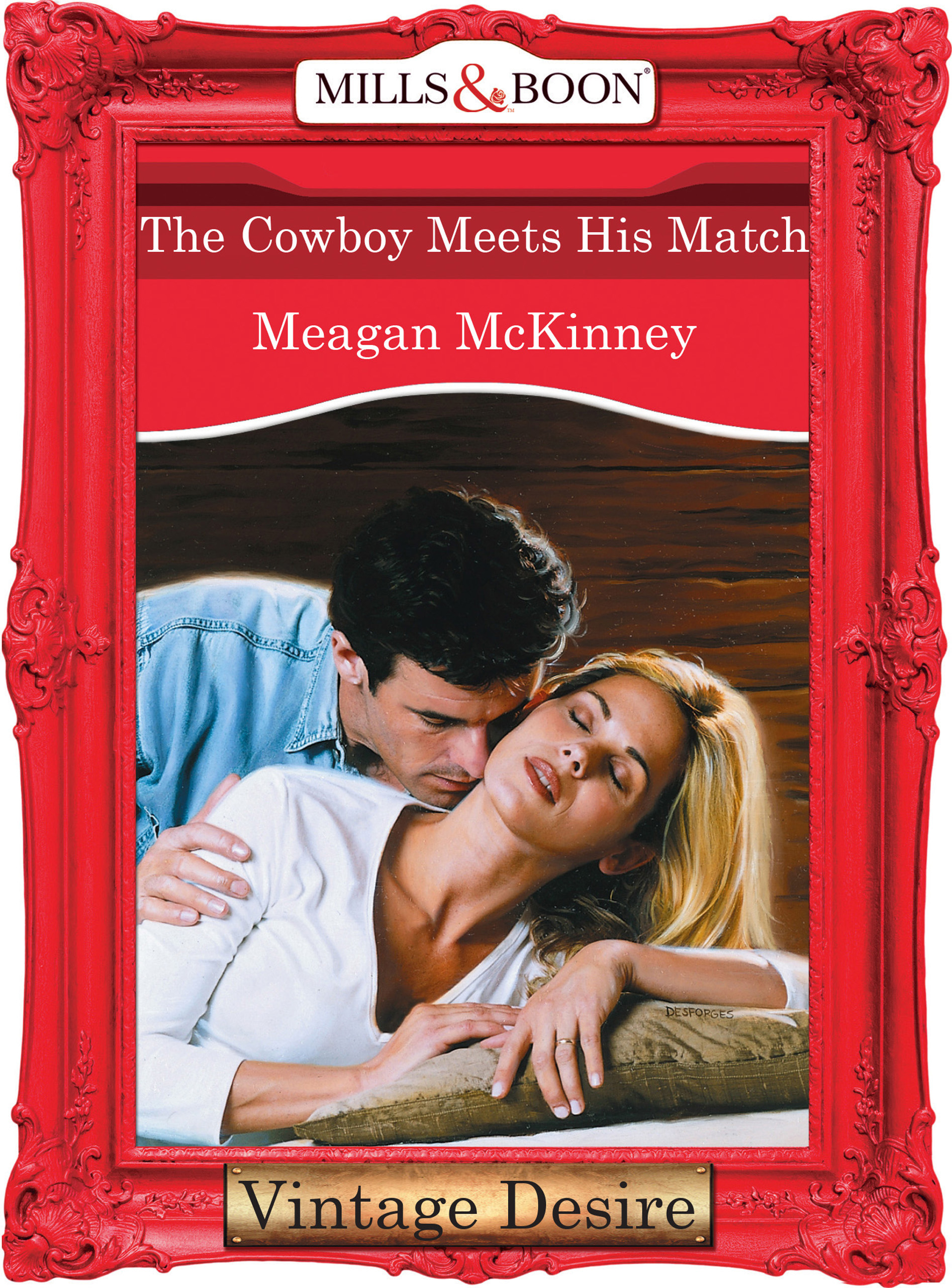 Обложка книги «The Cowboy Meets His Match»