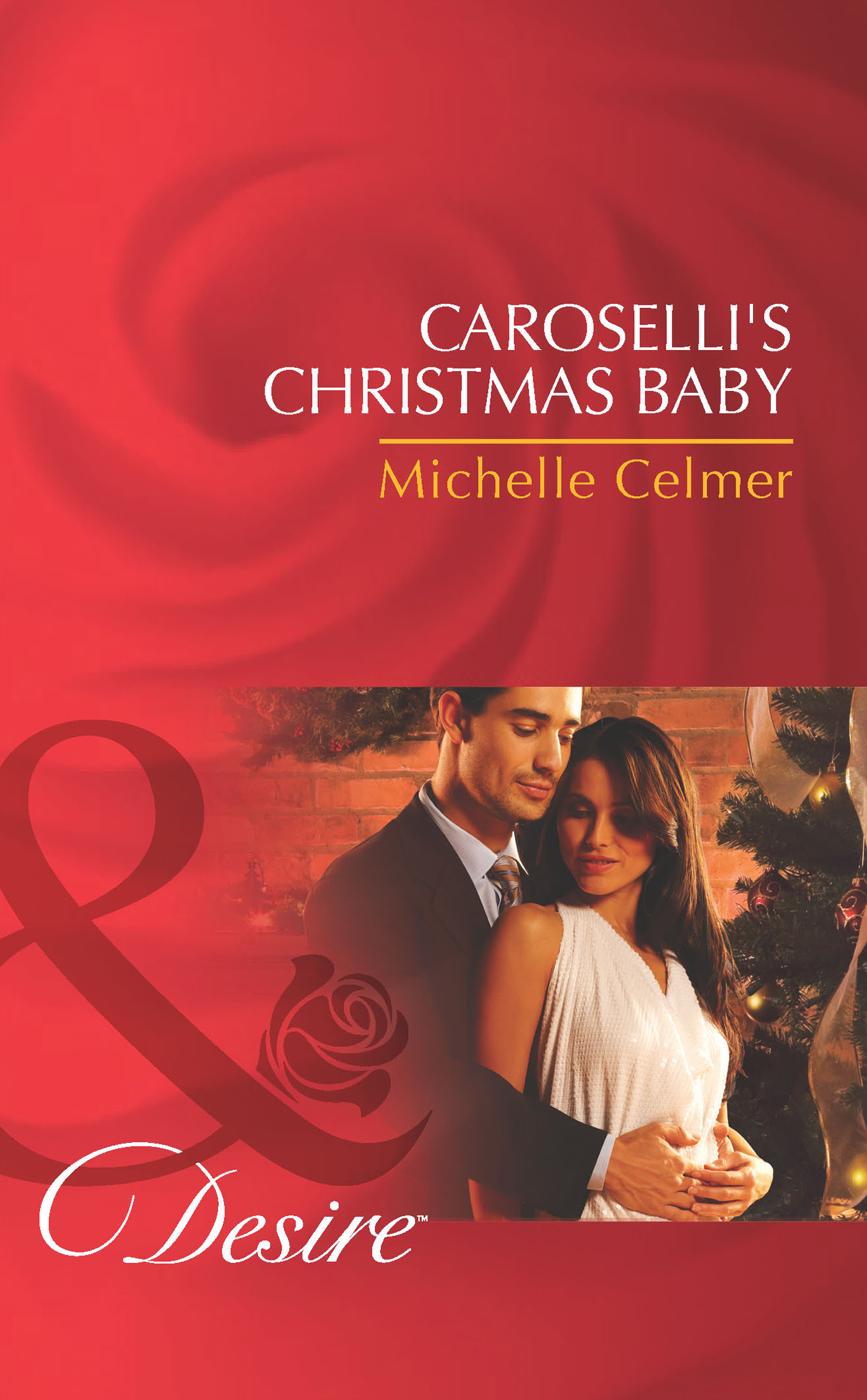 Обложка книги «Caroselli's Christmas Baby»
