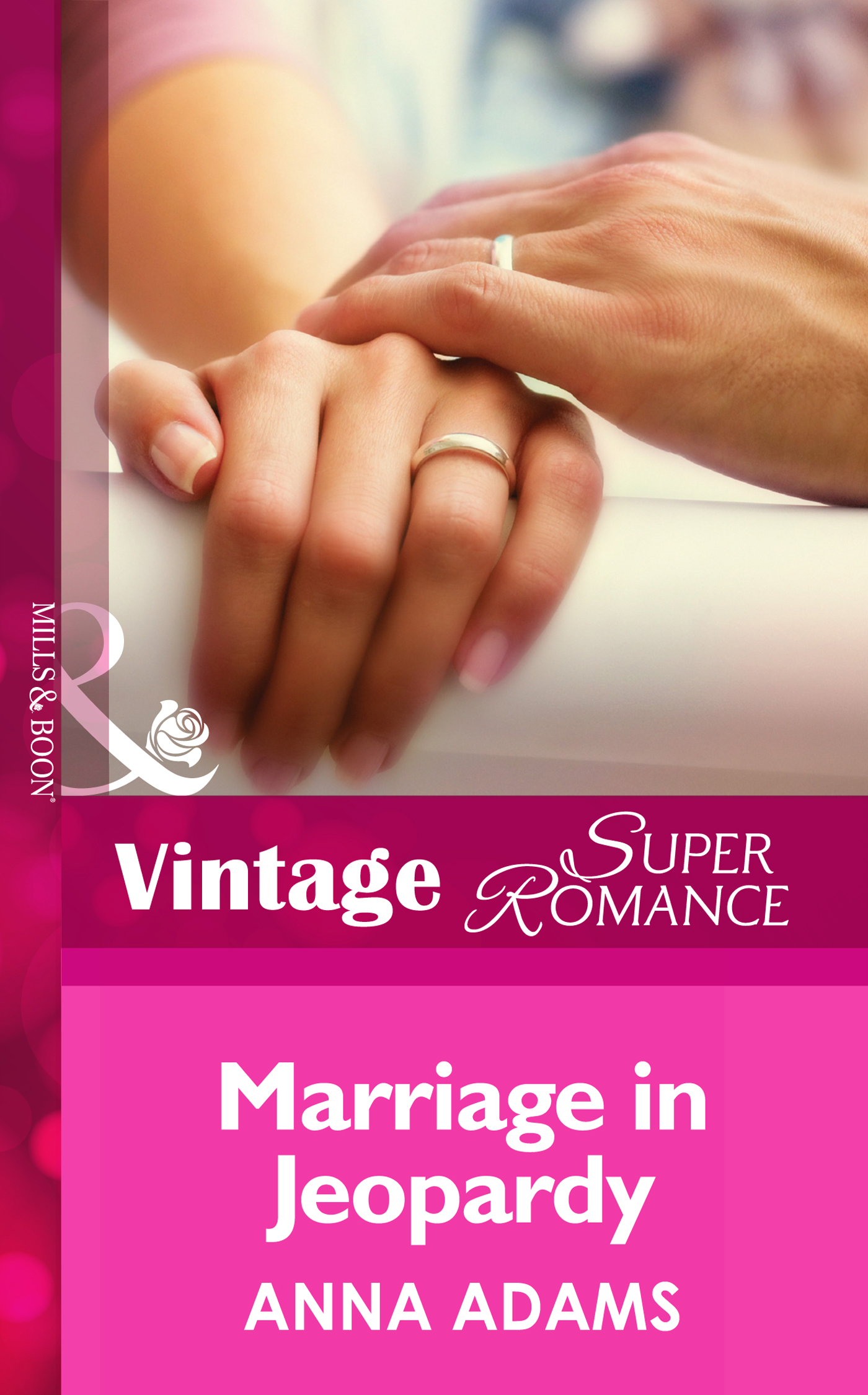 Обложка книги «Marriage in Jeopardy»