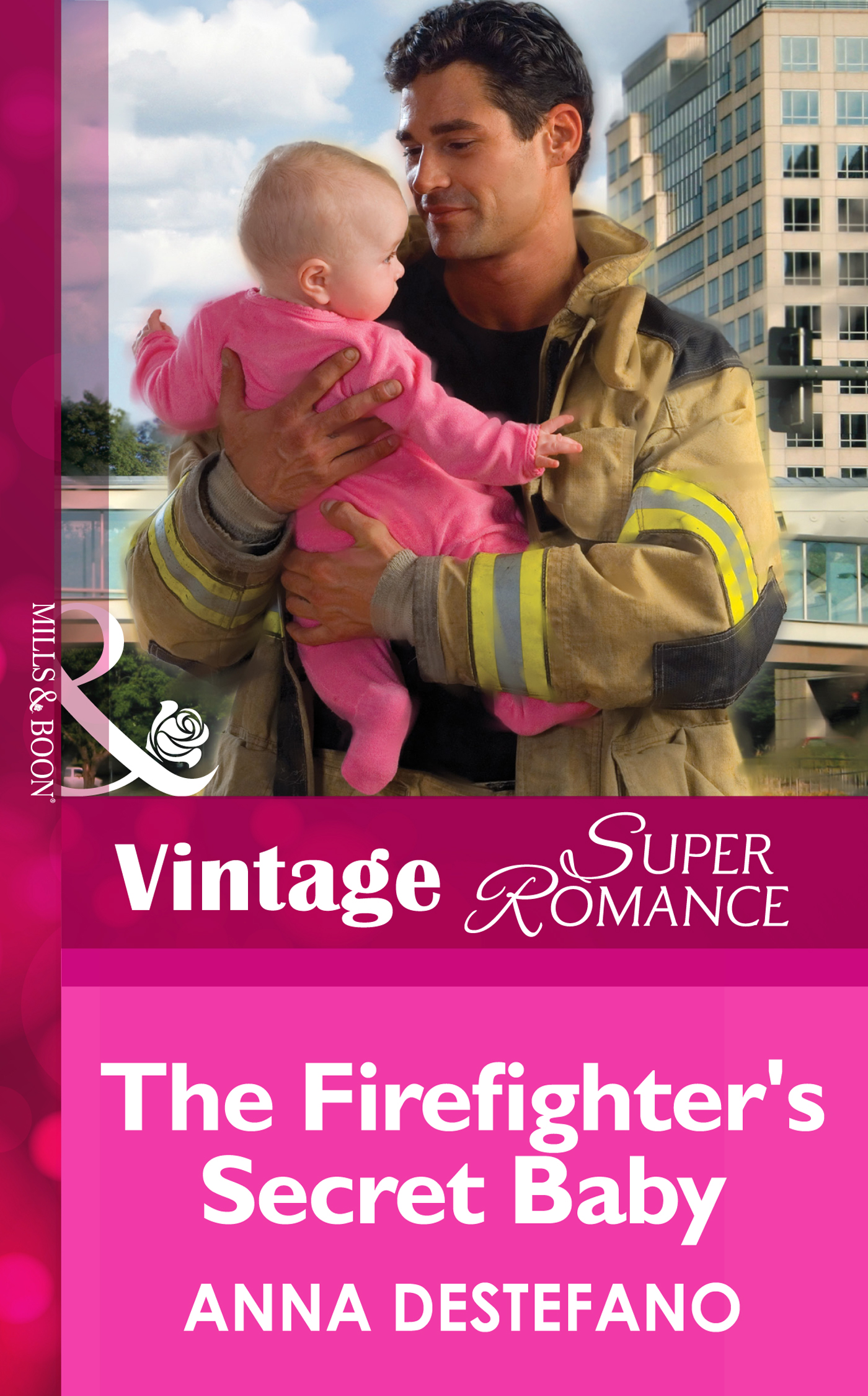 Обложка книги «The Firefighter's Secret Baby»