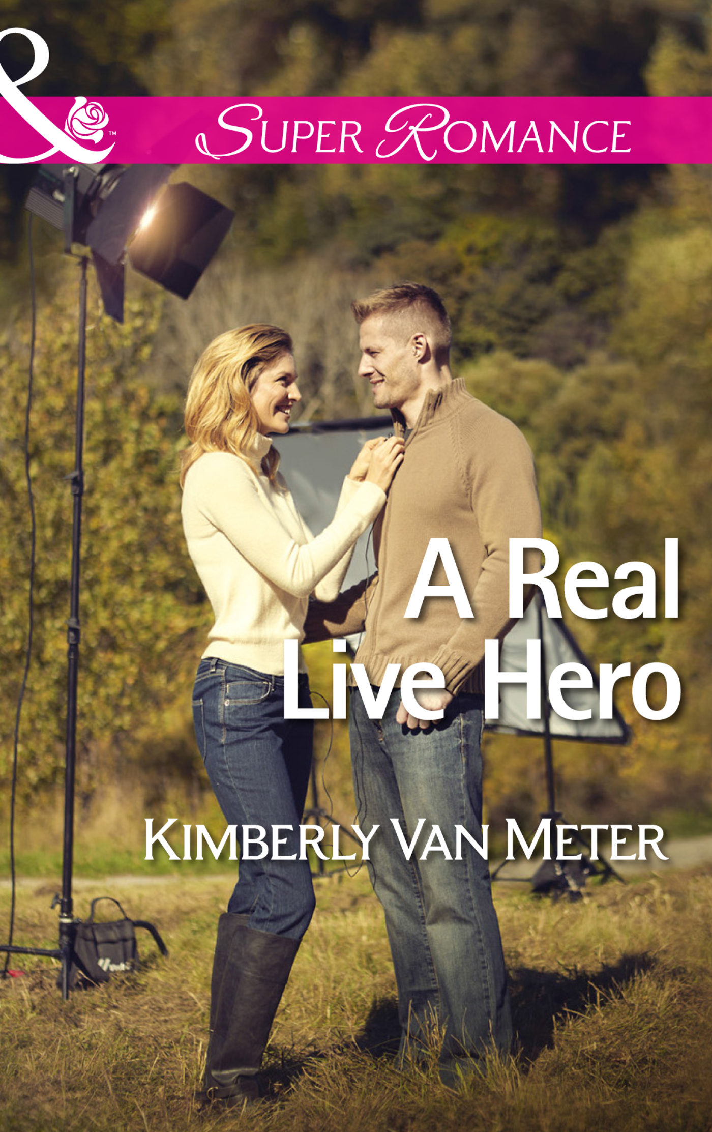 Обложка книги «A Real Live Hero»