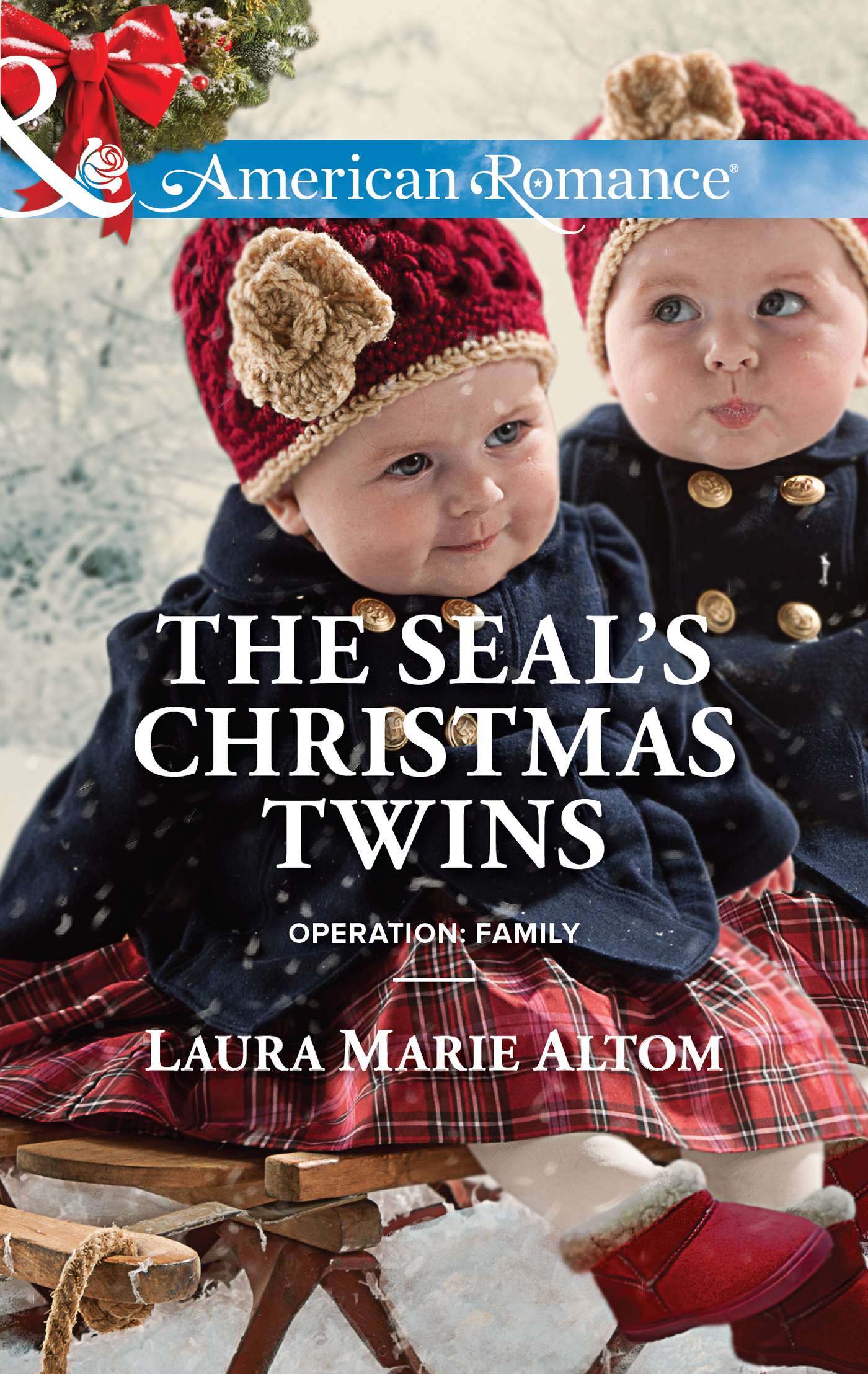 Обложка книги «The SEAL's Christmas Twins»