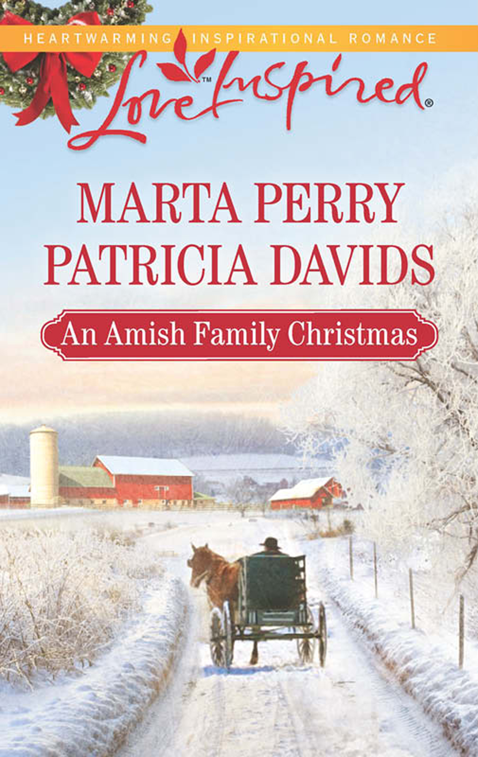 Обложка книги «An Amish Family Christmas: Heart of Christmas / A Plain Holiday»