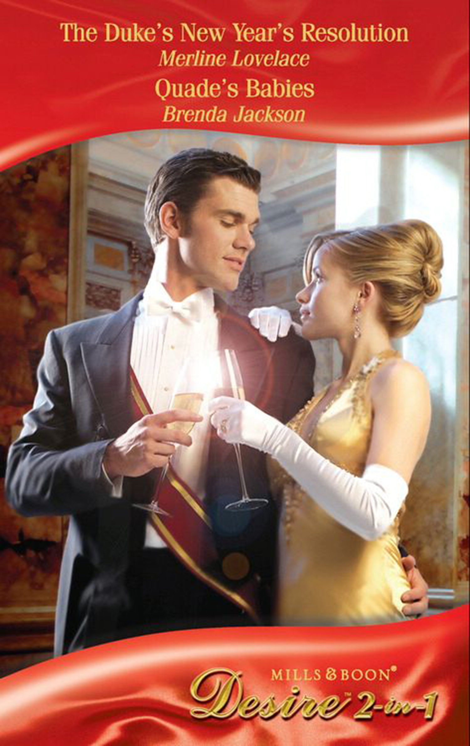 Обложка книги «The Duke's New Year's Resolution / Quade's Babies: The Duke's New Year's Resolution»