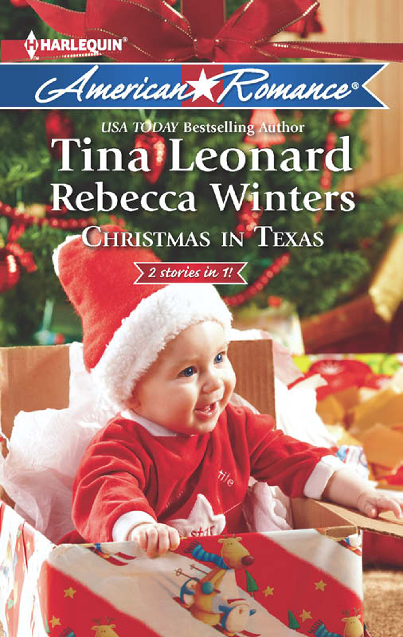 Обложка книги «Christmas in Texas: Christmas Baby Blessings / The Christmas Rescue»