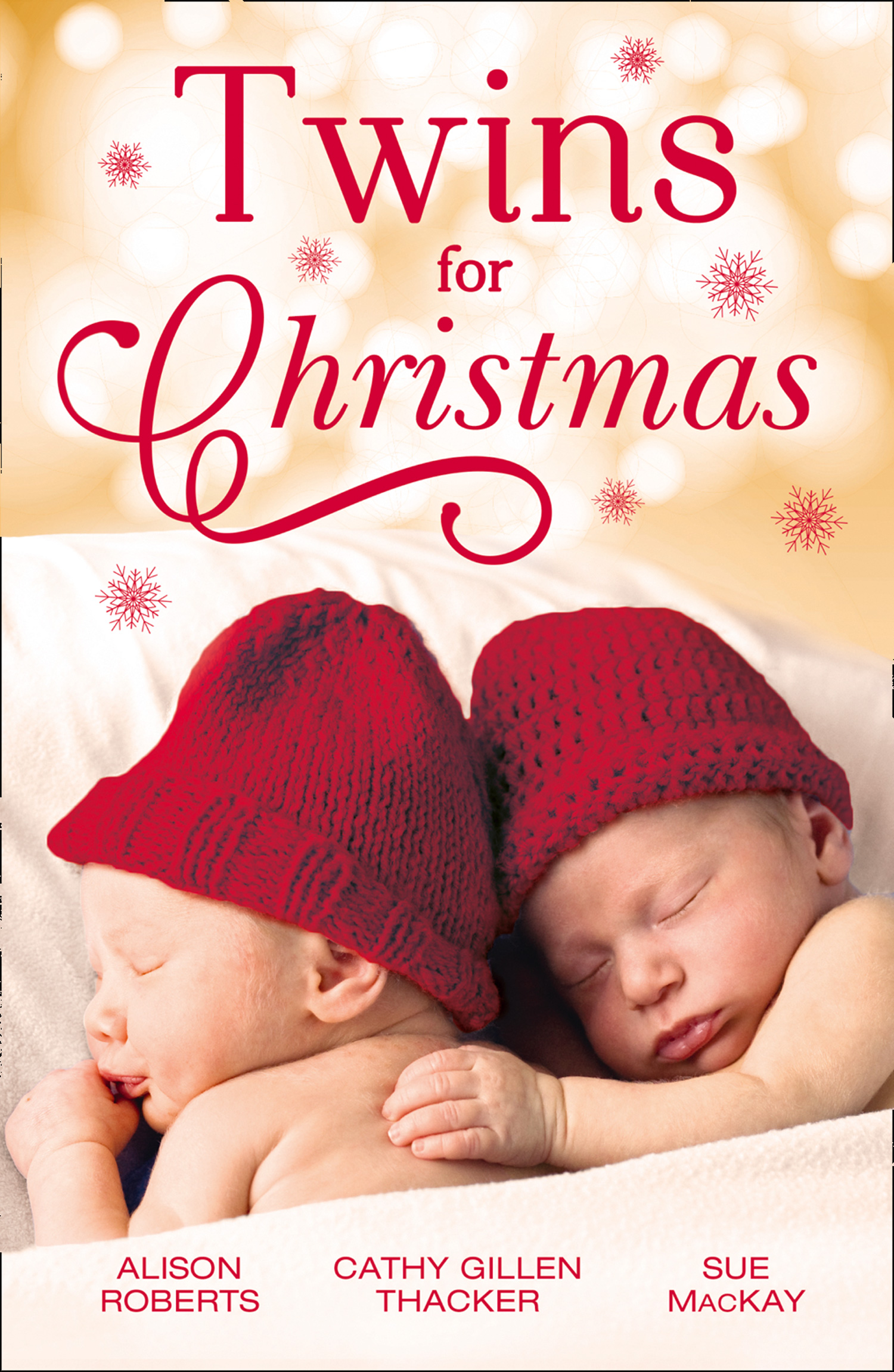Обложка книги «Twins For Christmas: A Little Christmas Magic / Lone Star Twins / A Family This Christmas»