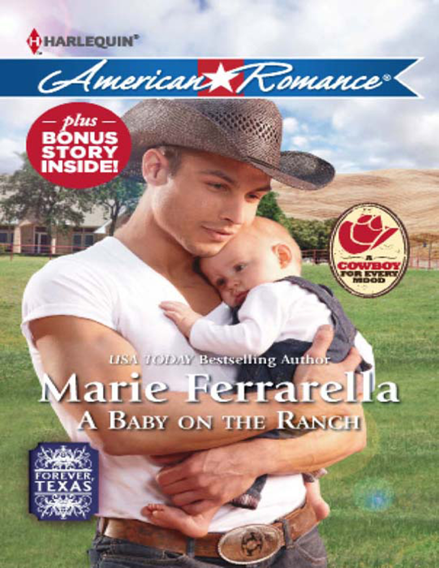 Обложка книги «A Baby on the Ranch»