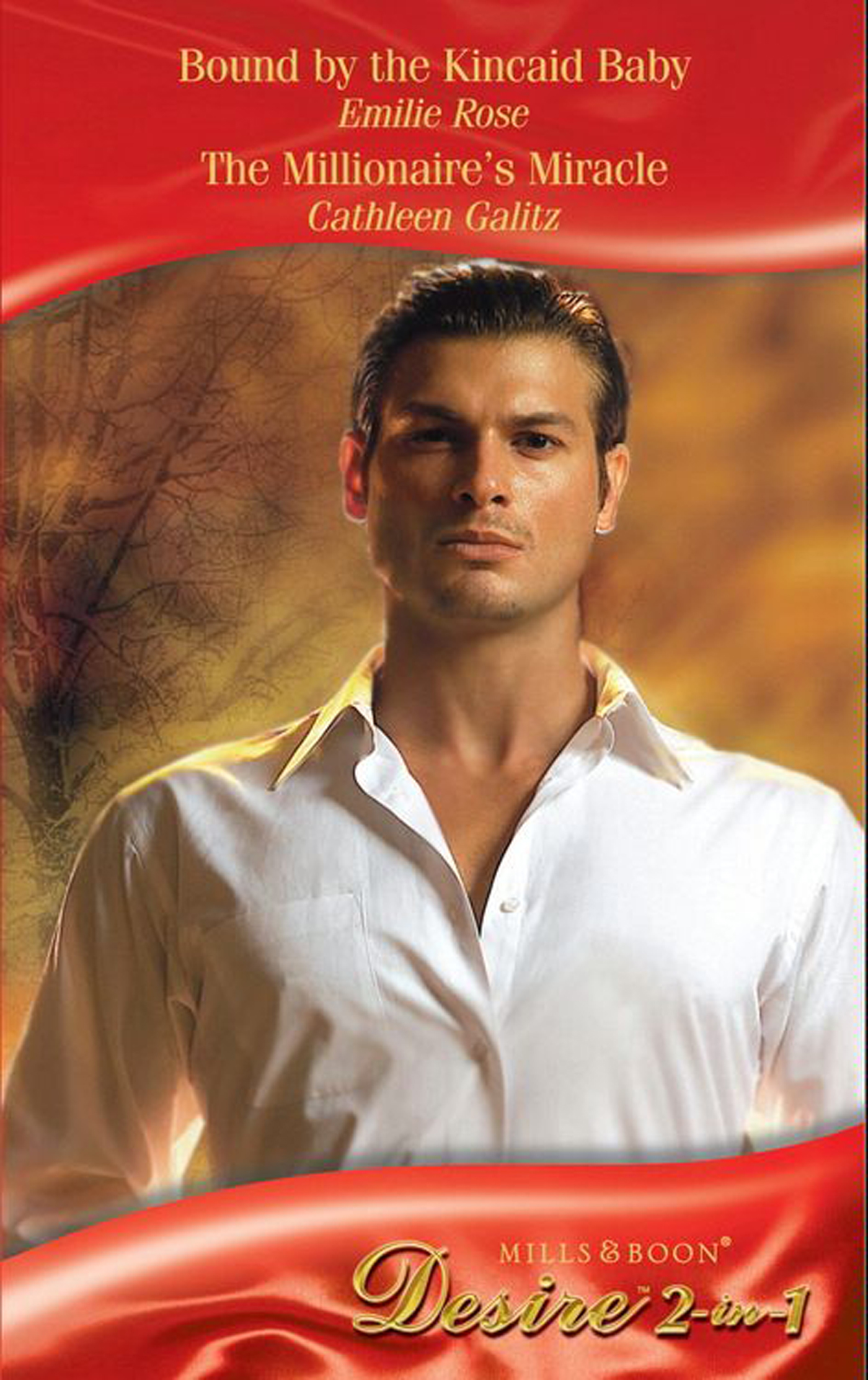 Обложка книги «Bound by the Kincaid Baby / The Millionaire's Miracle: Bound by the Kincaid Baby / The Millionaire's Miracle»