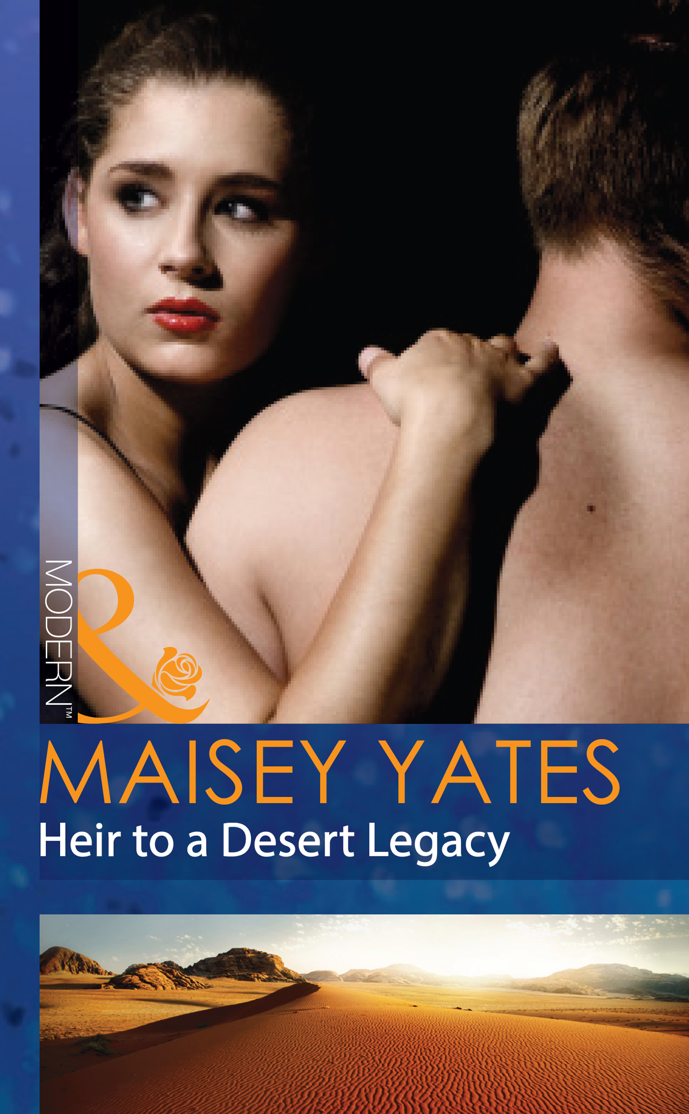 Обложка книги «Heir to a Desert Legacy»