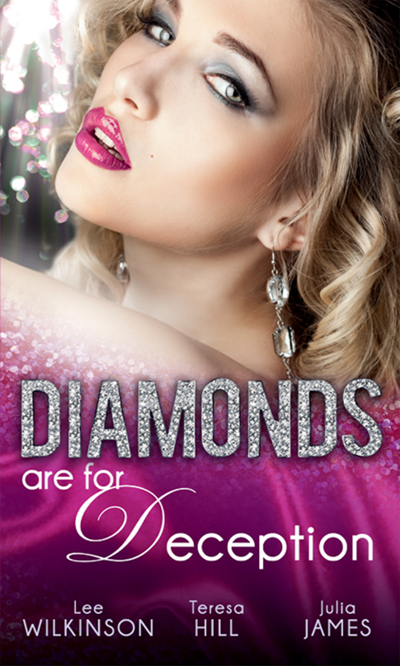 Обложка книги «Diamonds are for Deception: The Carlotta Diamond / The Texan's Diamond Bride / From Dirt to Diamonds»