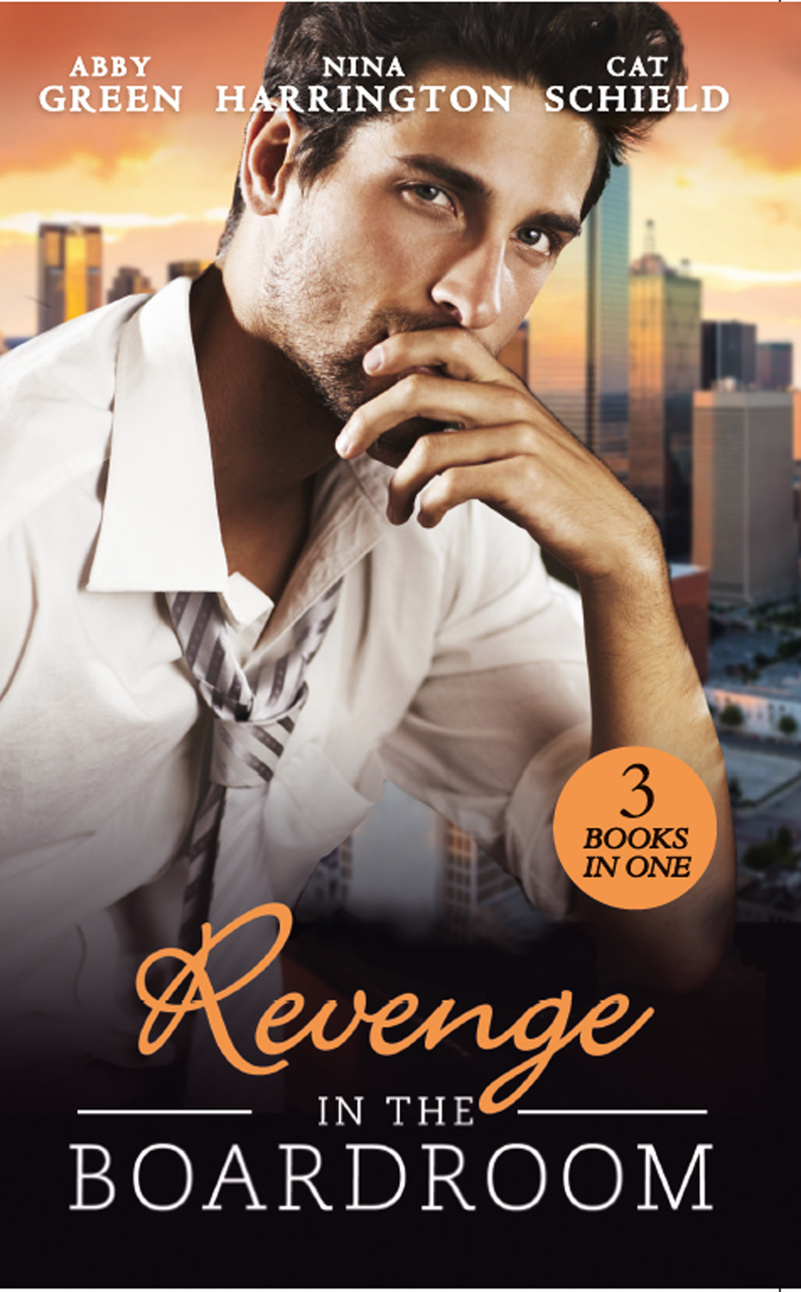Обложка книги «Revenge In The Boardroom: Fonseca's Fury / Who's Afraid of the Big Bad Boss? / Unfinished Business»