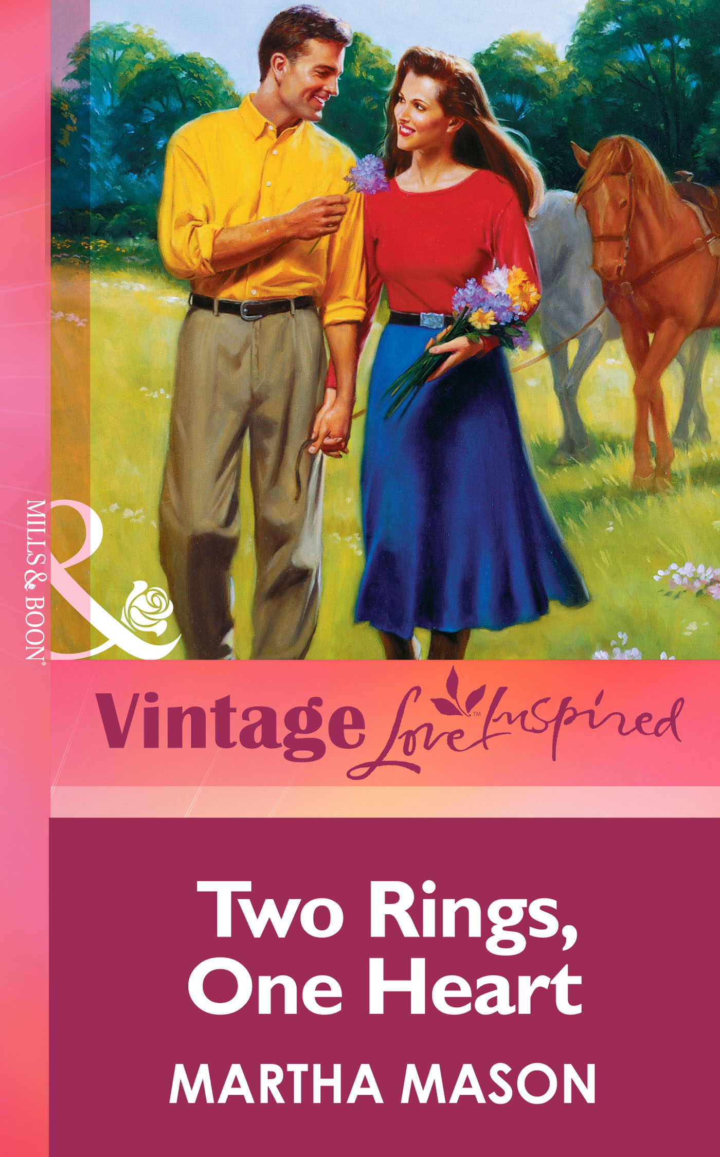 Обложка книги «Two Rings, One Heart»