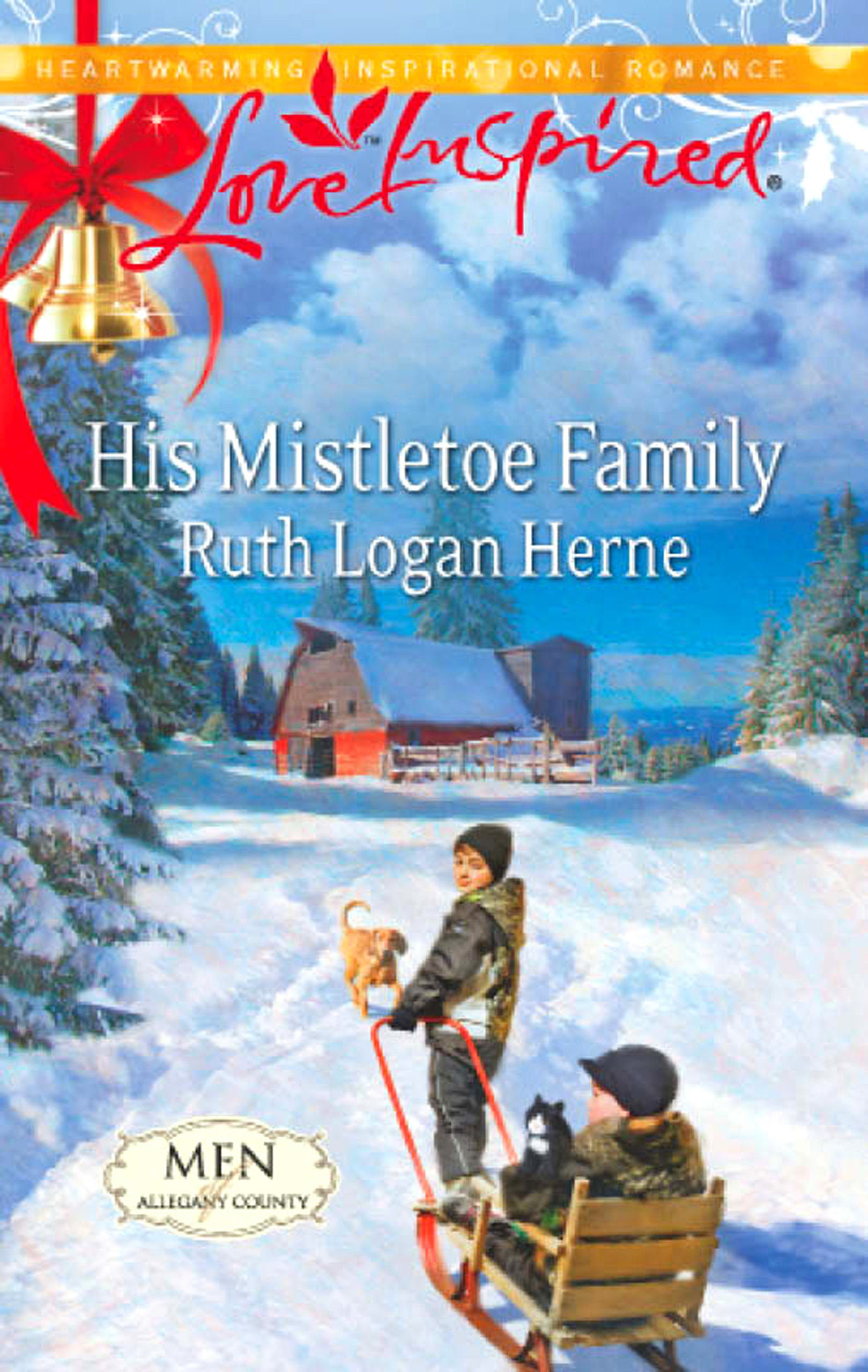 Обложка книги «His Mistletoe Family»