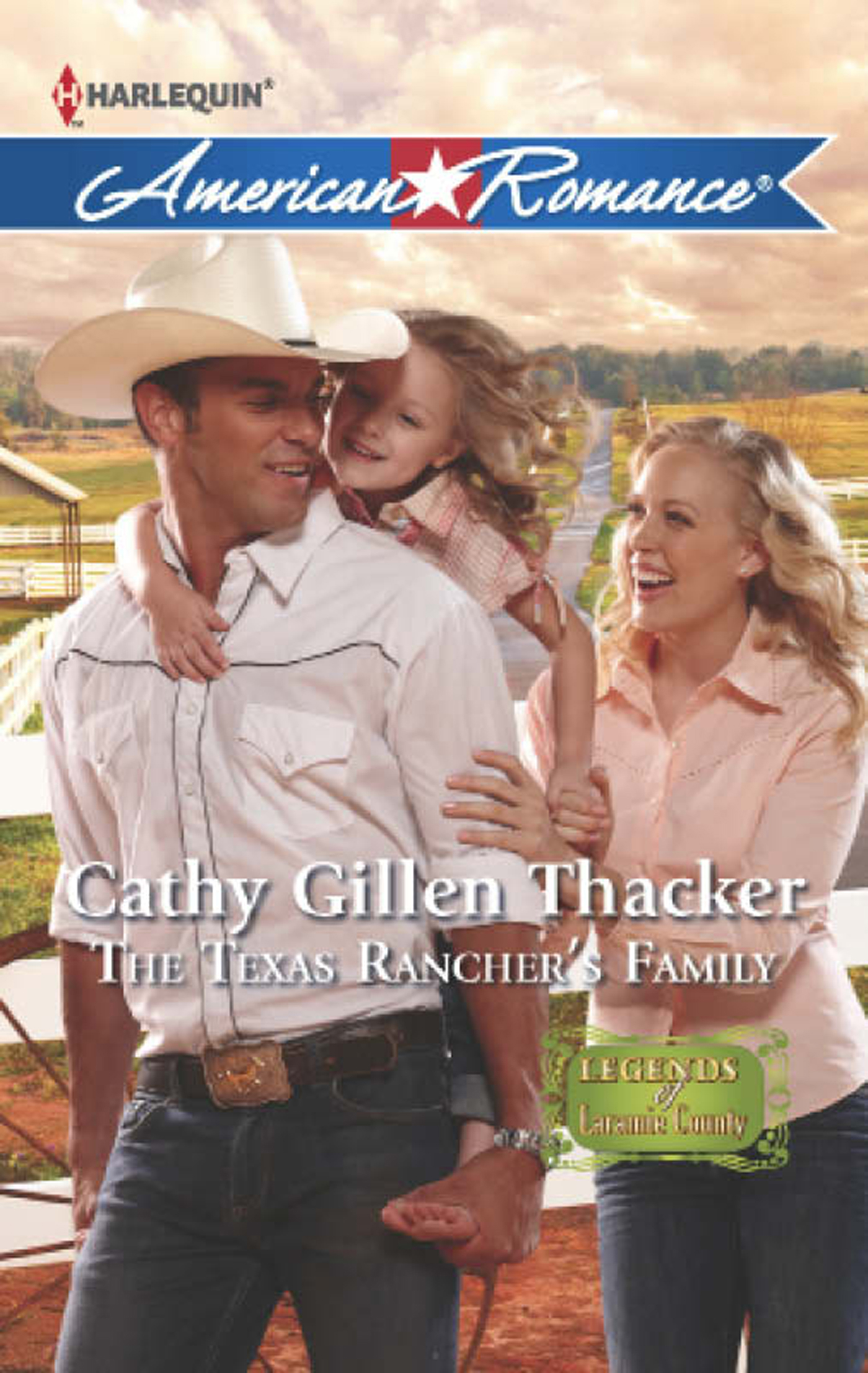 Обложка книги «The Texas Rancher's Family»