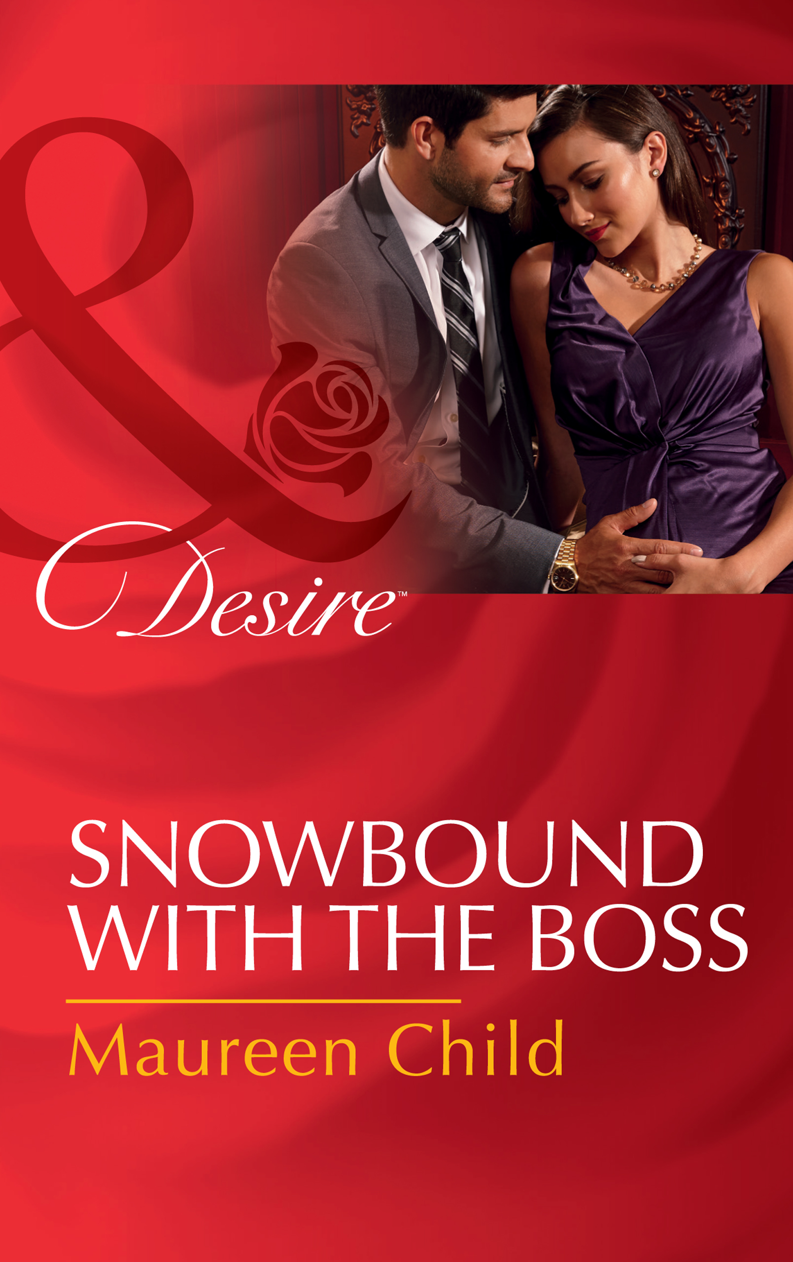 Обложка книги «Snowbound With The Boss»