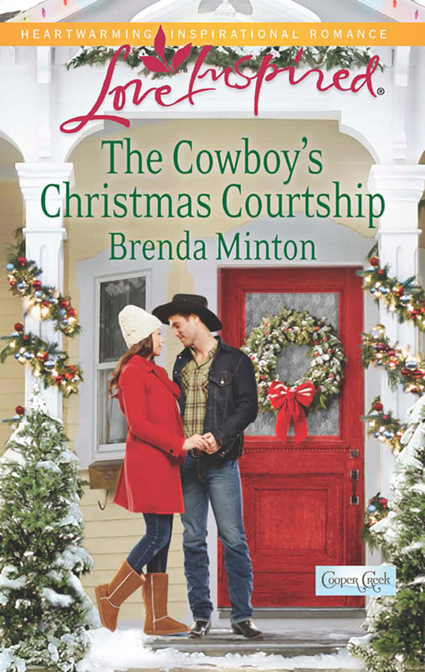 Обложка книги «The Cowboy's Christmas Courtship»
