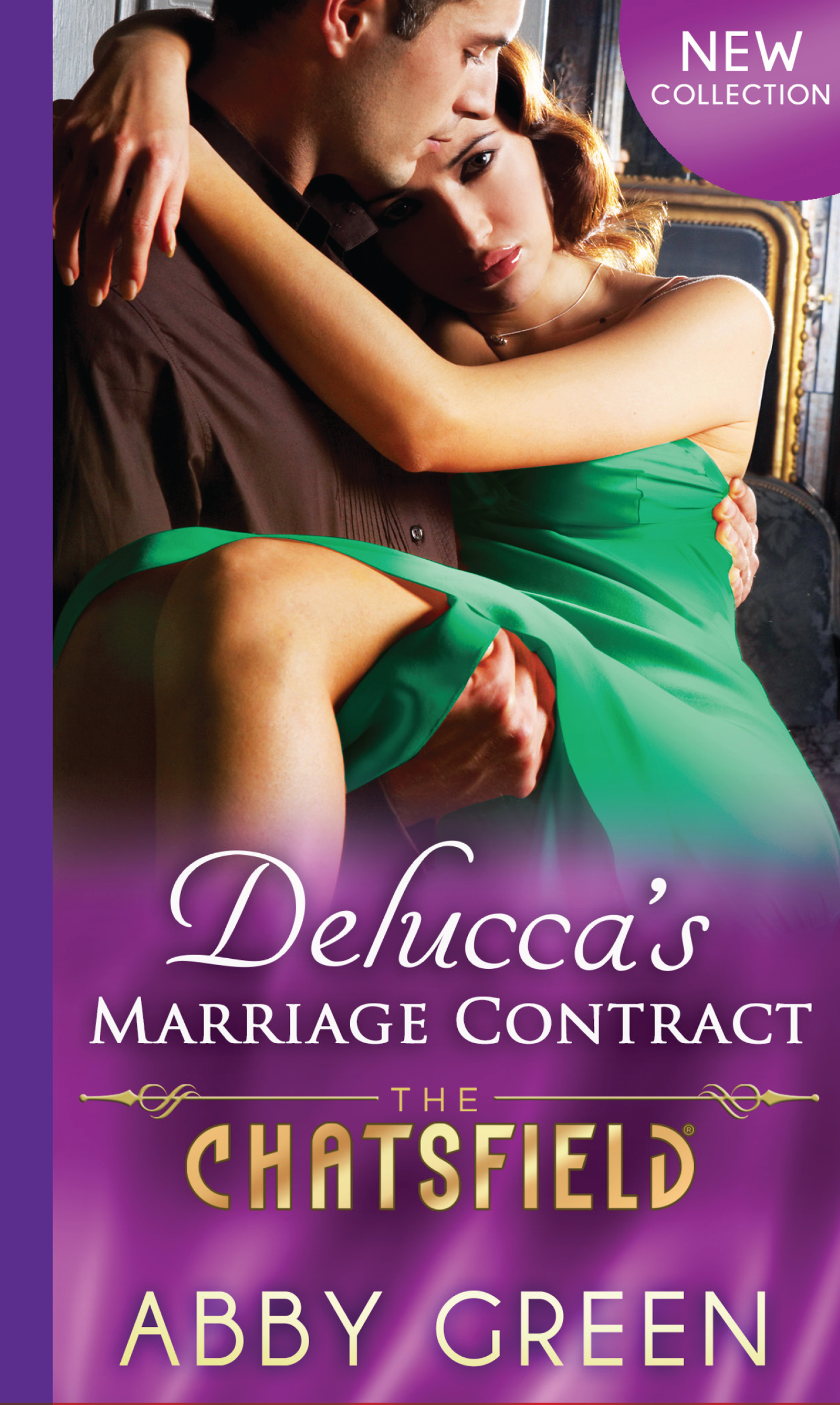 Обложка книги «Delucca's Marriage Contract»