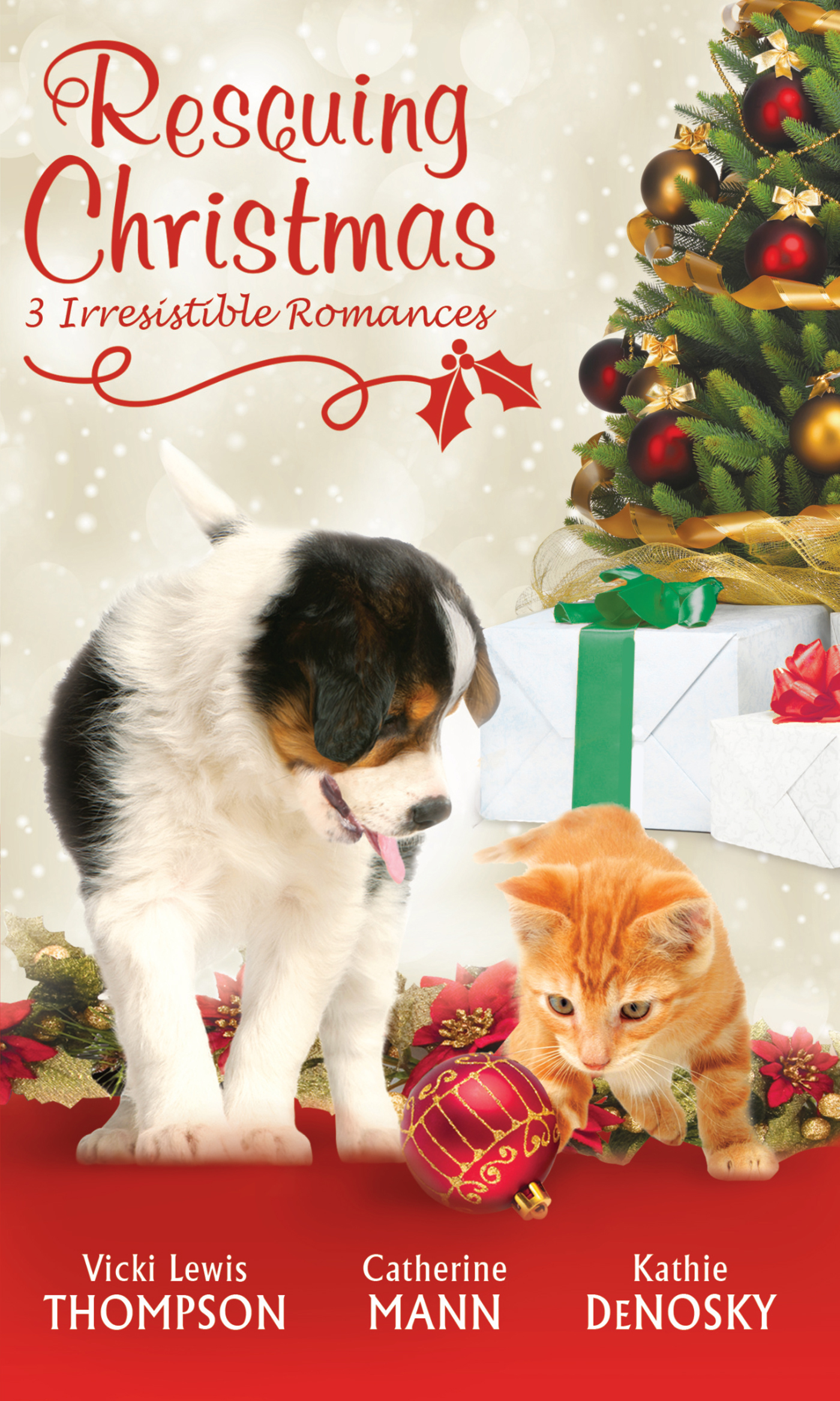 Обложка книги «Rescuing Christmas: Holiday Haven / Home for Christmas / A Puppy for Will»
