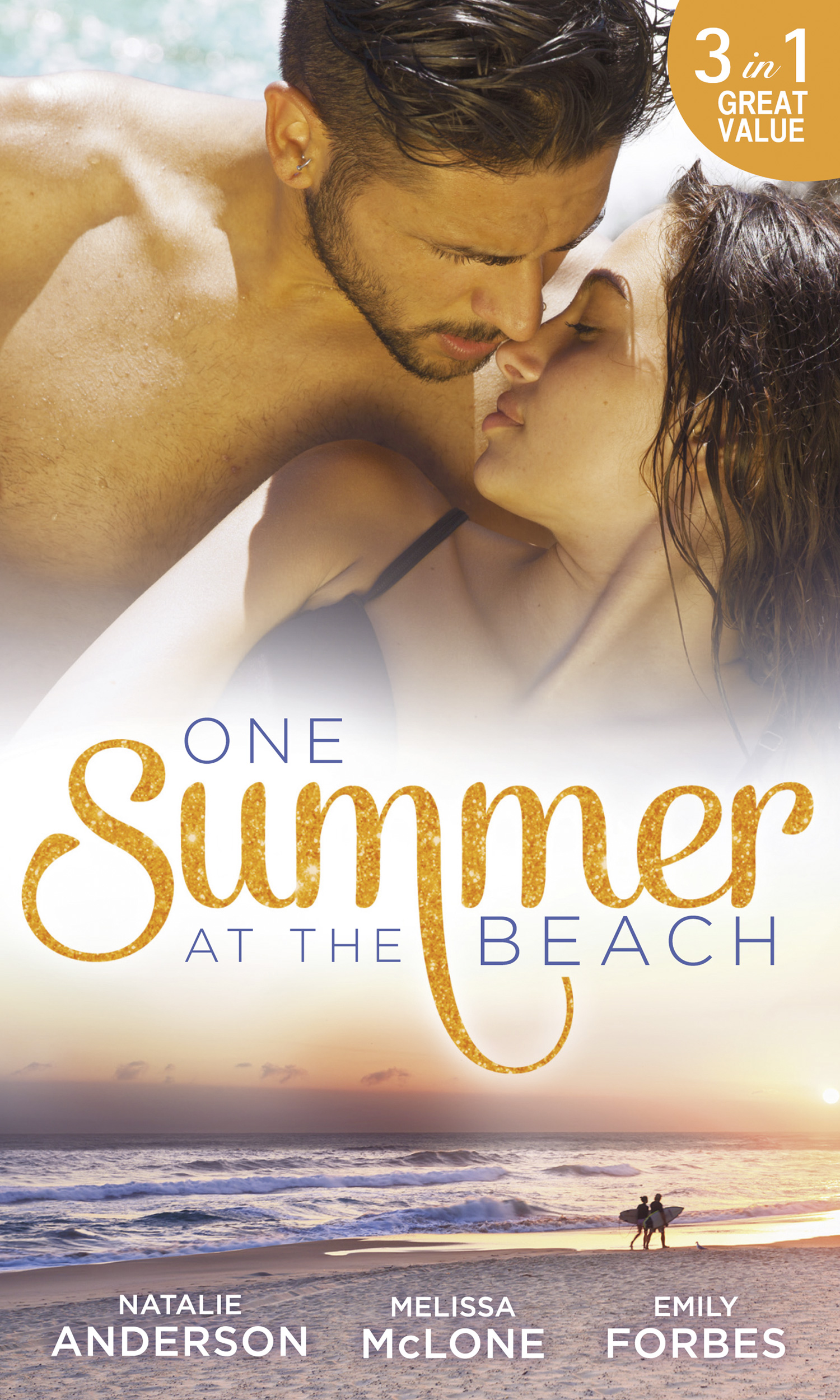 Обложка книги «One Summer At The Beach: Pleasured by the Secret Millionaire / Not-So-Perfect Princess / Wedding at Pelican Beach»
