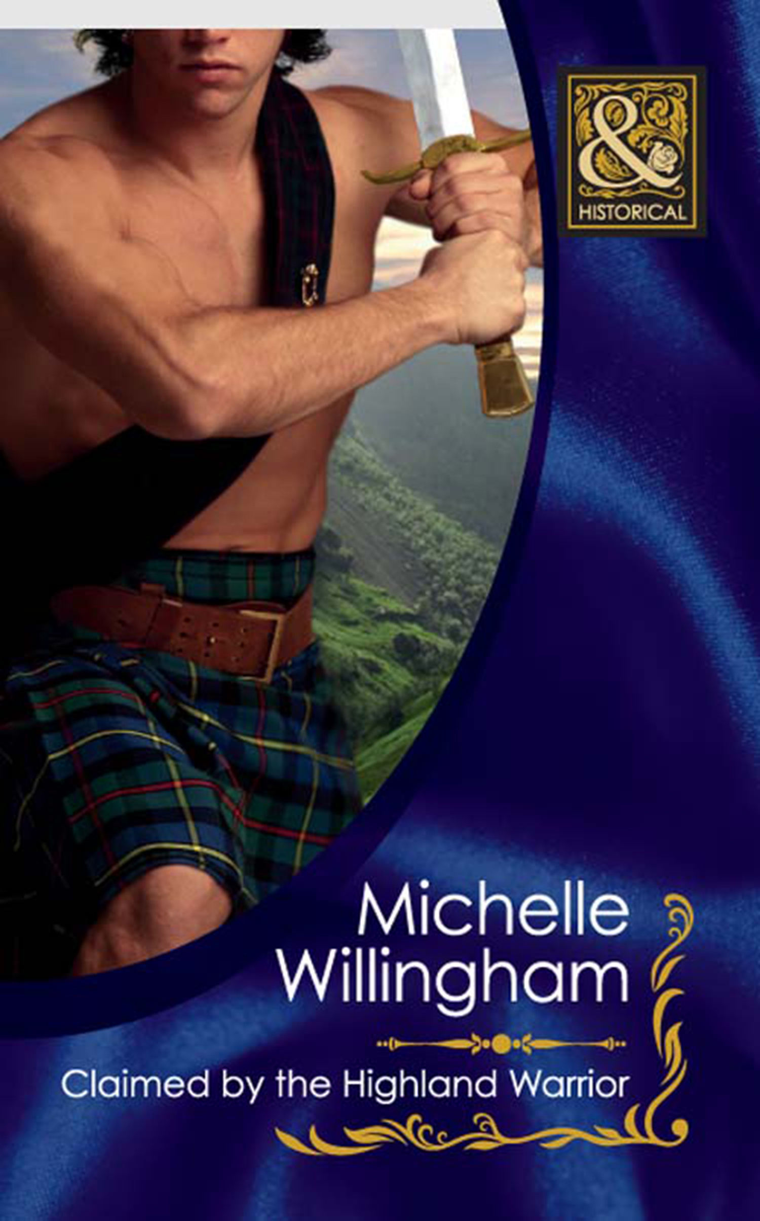 Обложка книги «Claimed by the Highland Warrior»