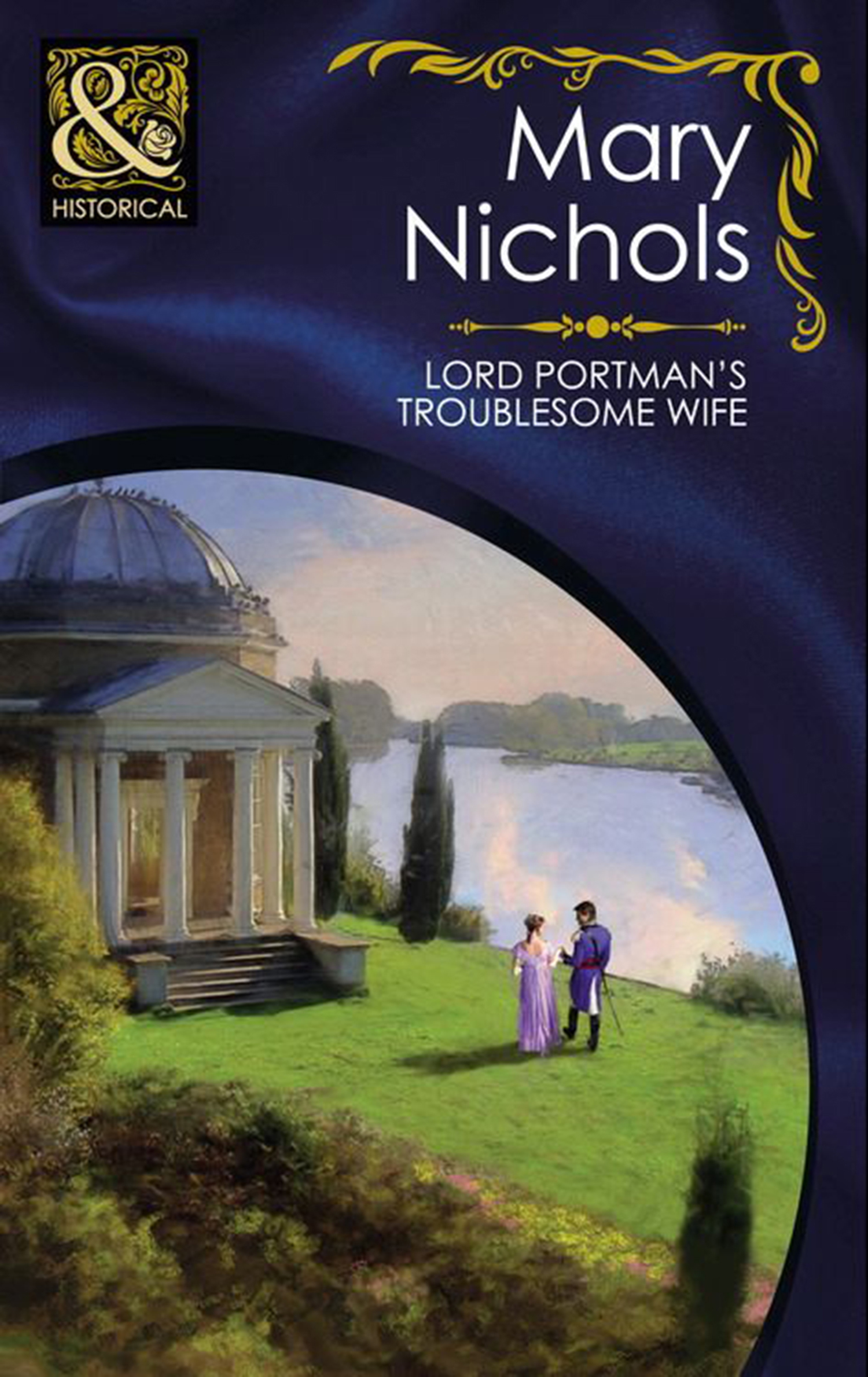 Обложка книги «Lord Portman's Troublesome Wife»