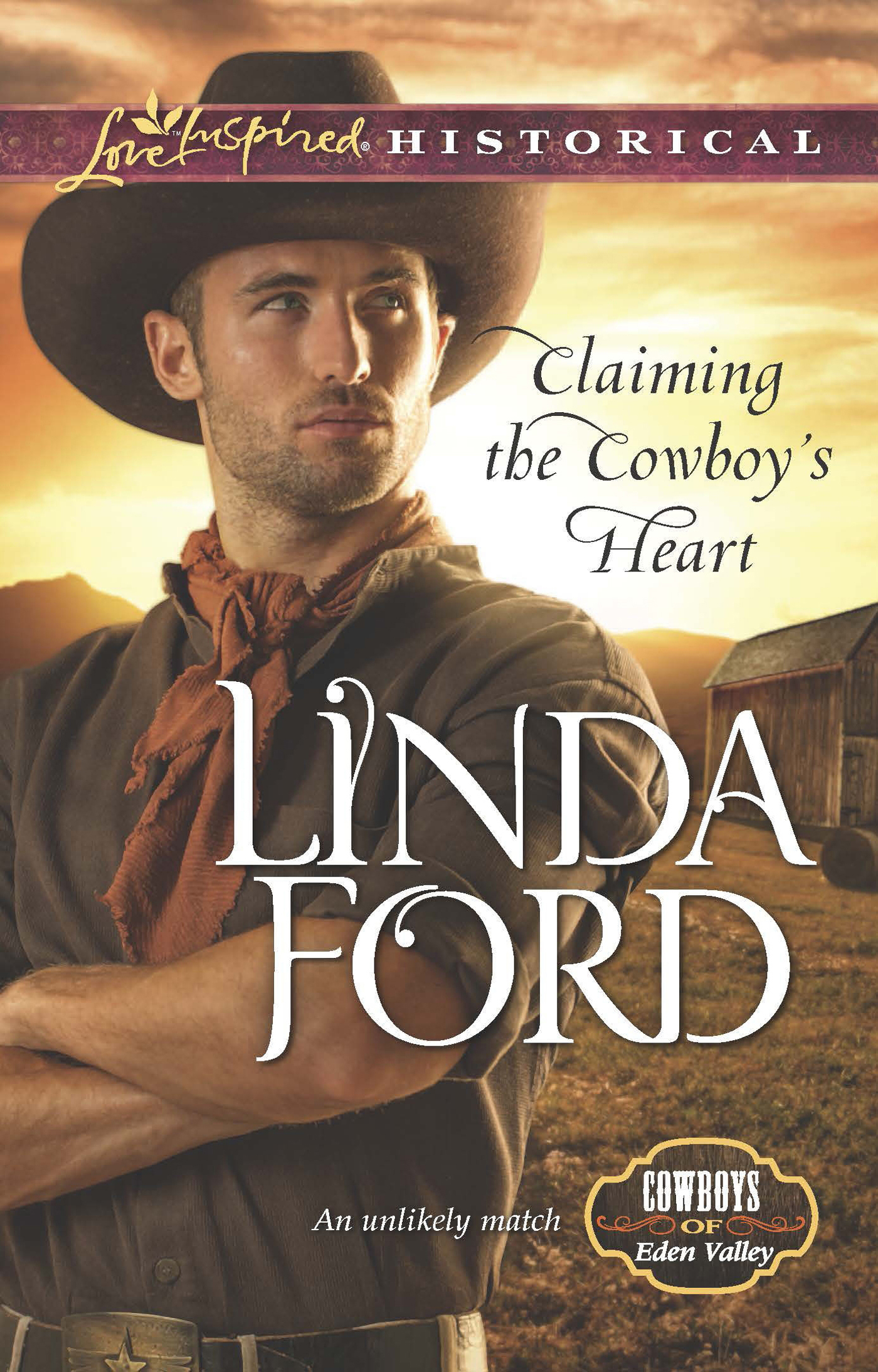 Обложка книги «Claiming the Cowboy's Heart»