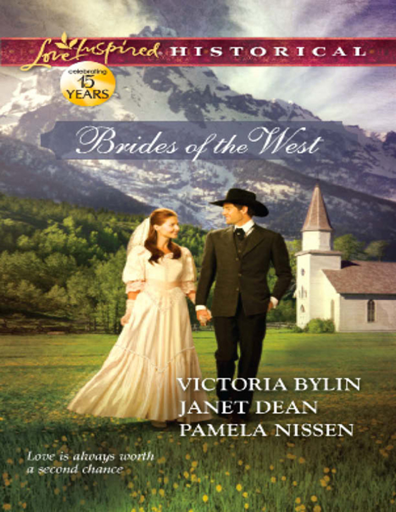 Обложка книги «Brides of the West: Josie's Wedding Dress / Last Minute Bride / Her Ideal Husband»