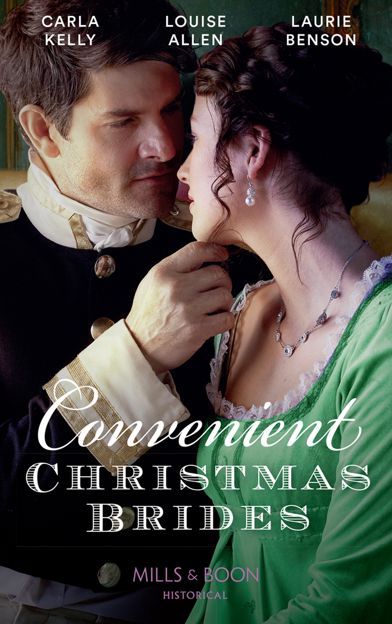 Обложка книги «Convenient Christmas Brides: The Captain’s Christmas Journey / The Viscount’s Yuletide Betrothal / One Night Under the Mistletoe»