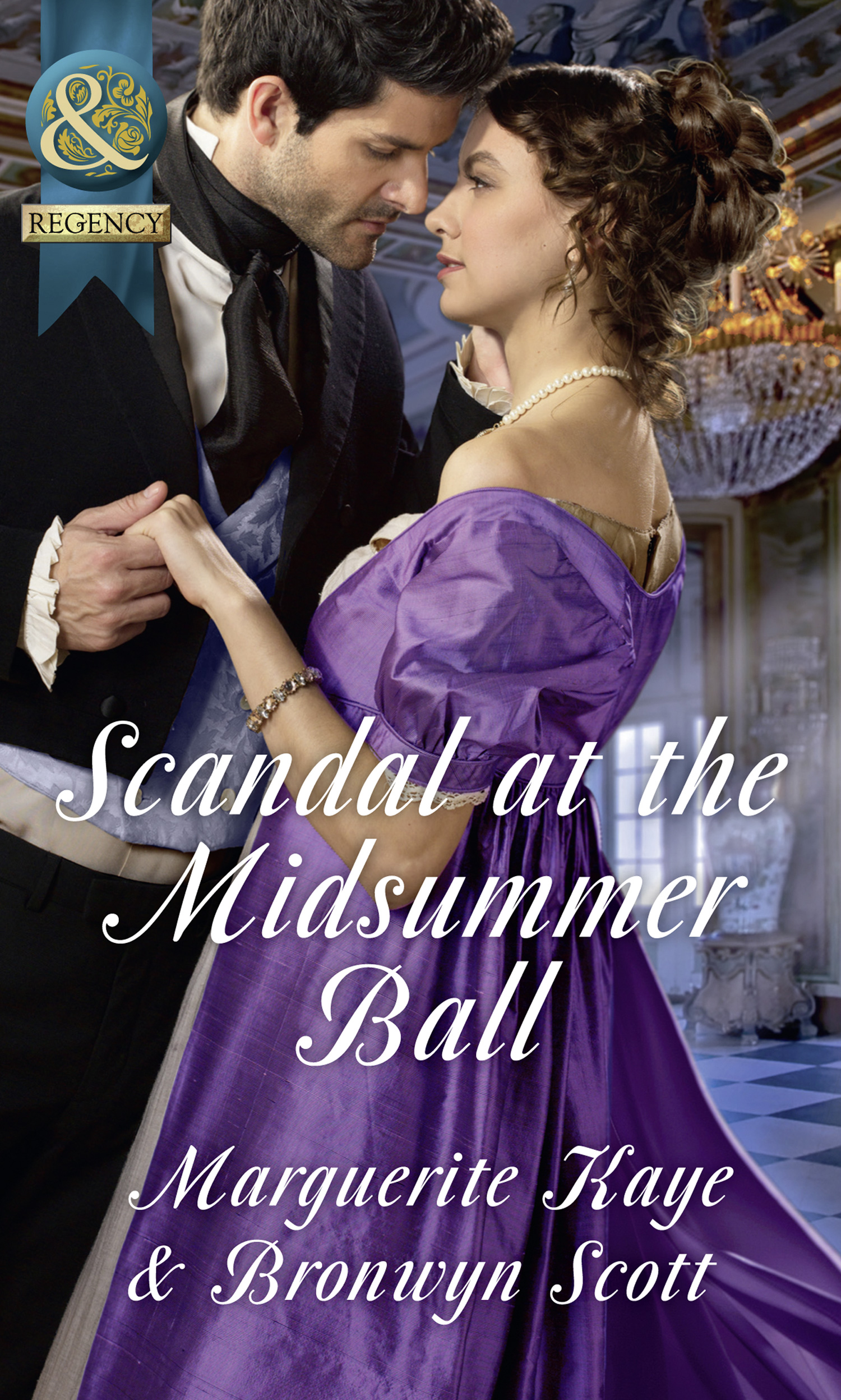 Обложка книги «Scandal At The Midsummer Ball: The Officer's Temptation / The Debutante's Awakening»