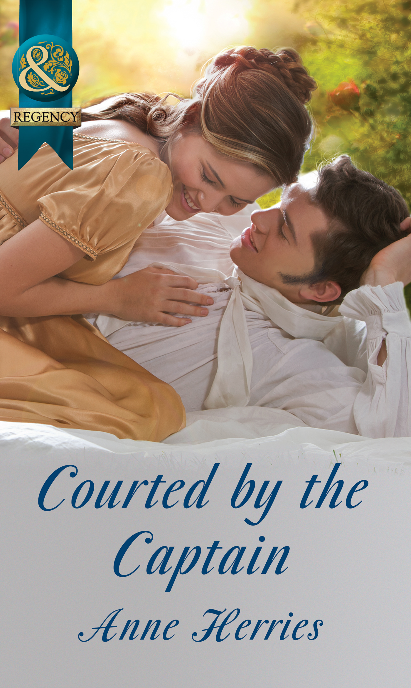 Обложка книги «Courted by the Captain»
