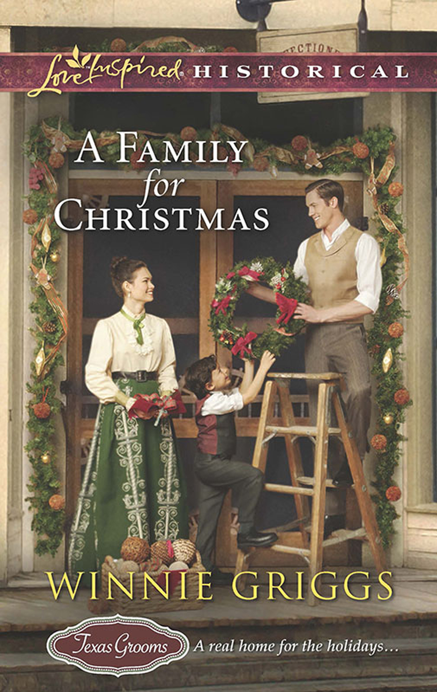 Обложка книги «A Family for Christmas»