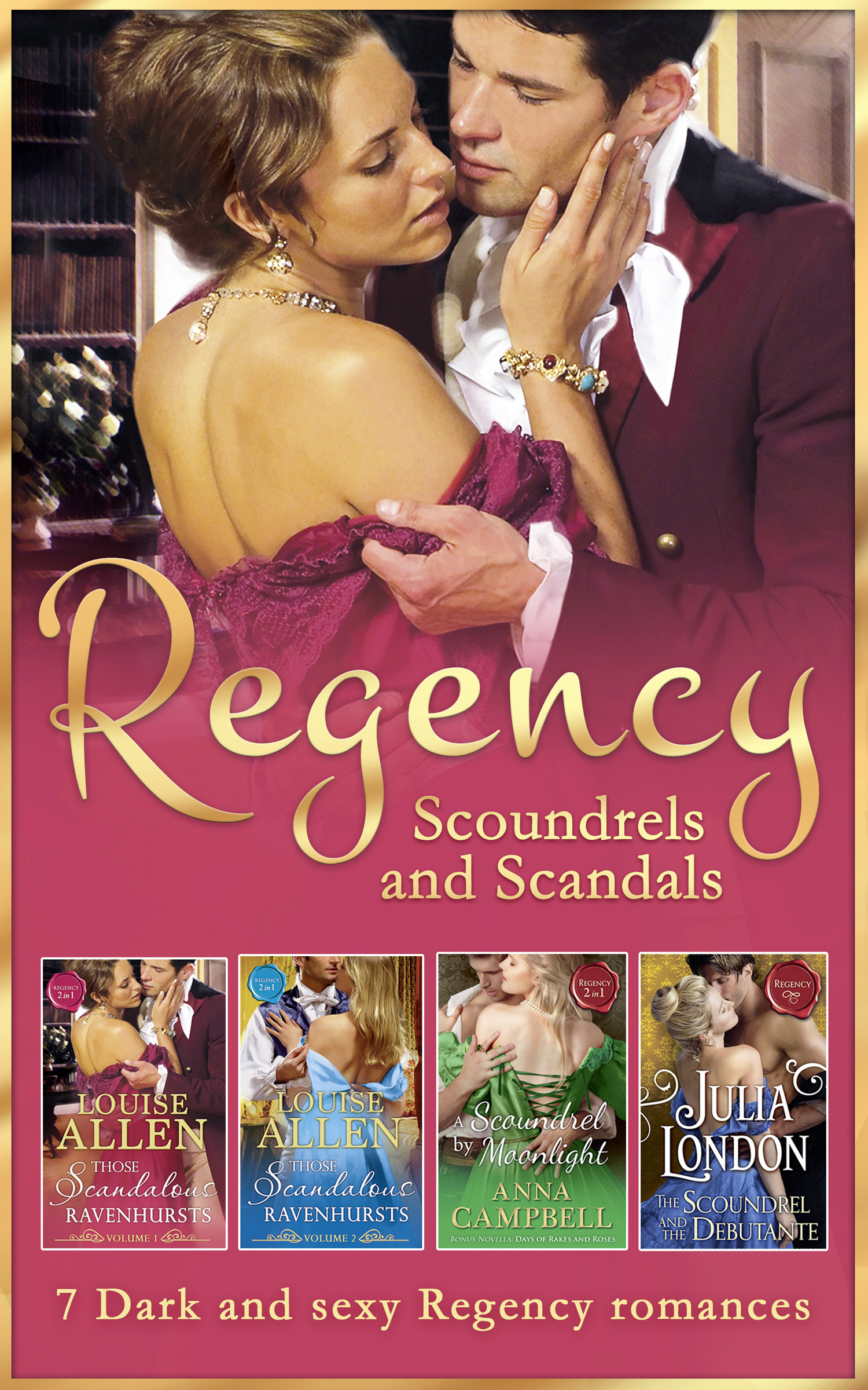 Обложка книги «Regency Scoundrels And Scandals»