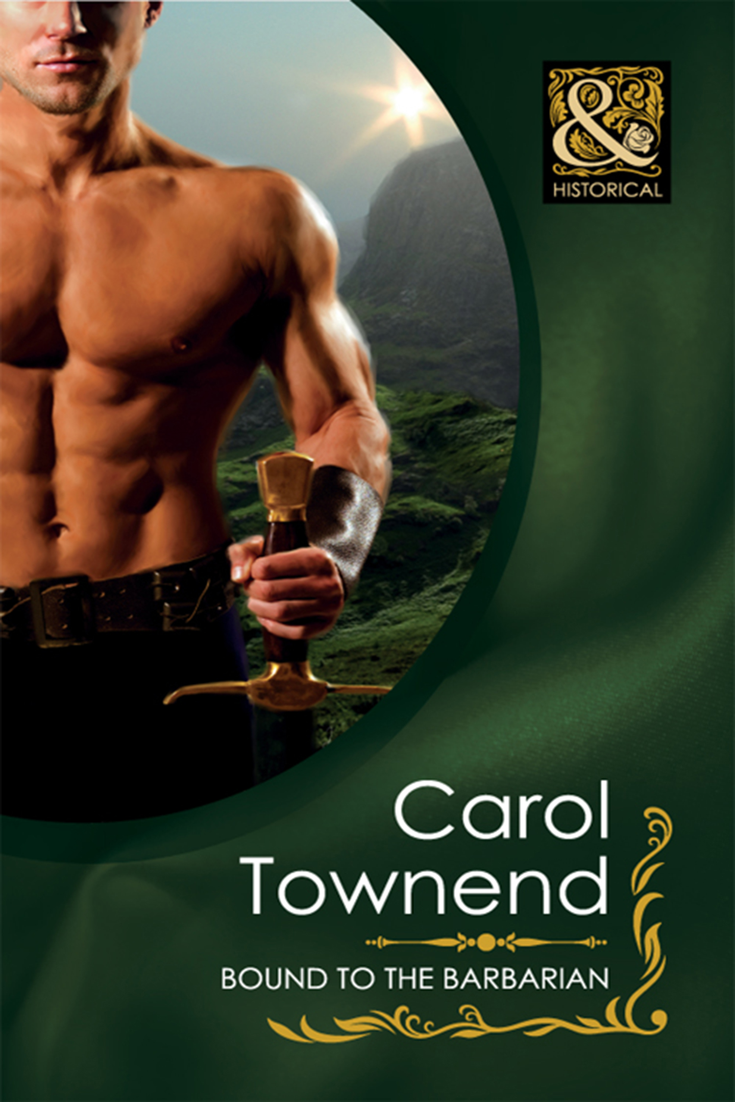 Обложка книги «Bound to the Barbarian»
