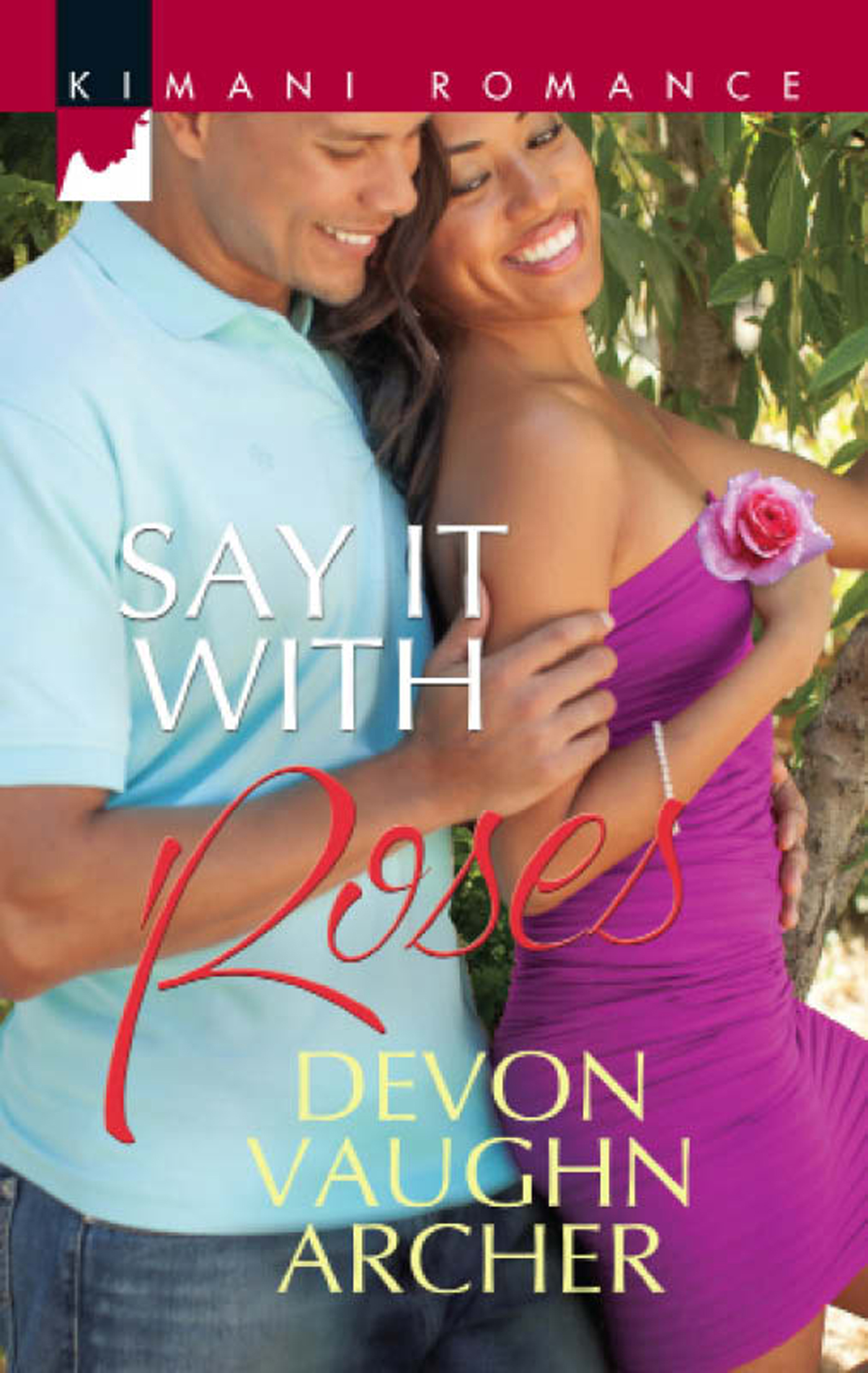 Обложка книги «Say It with Roses»