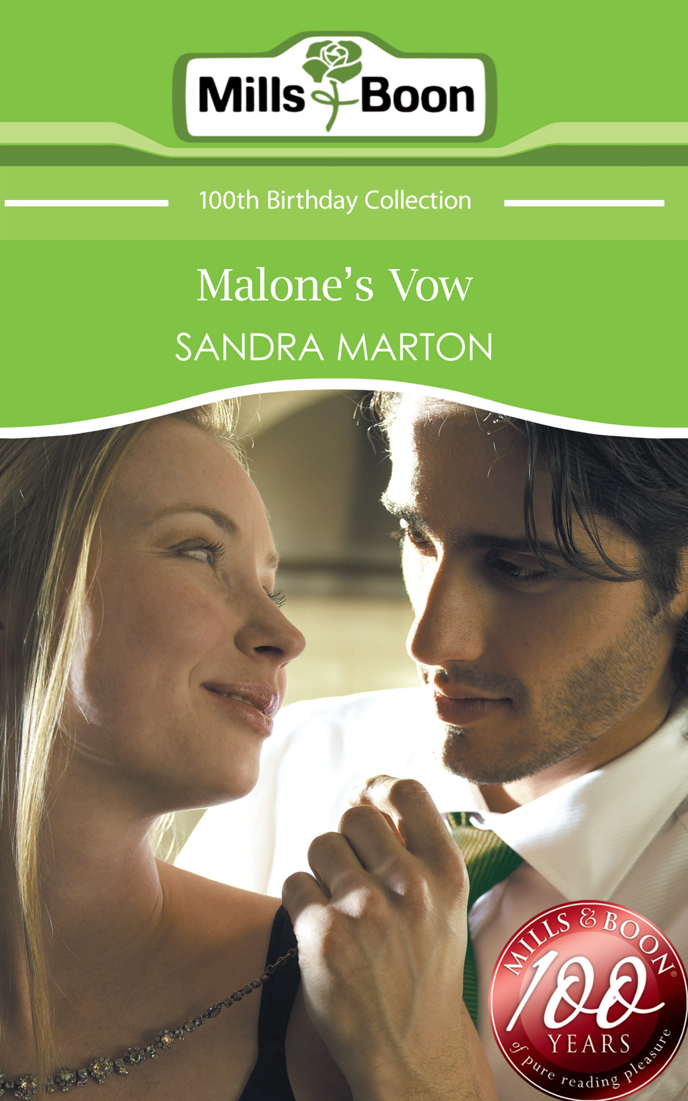 Обложка книги «Malone's Vow»