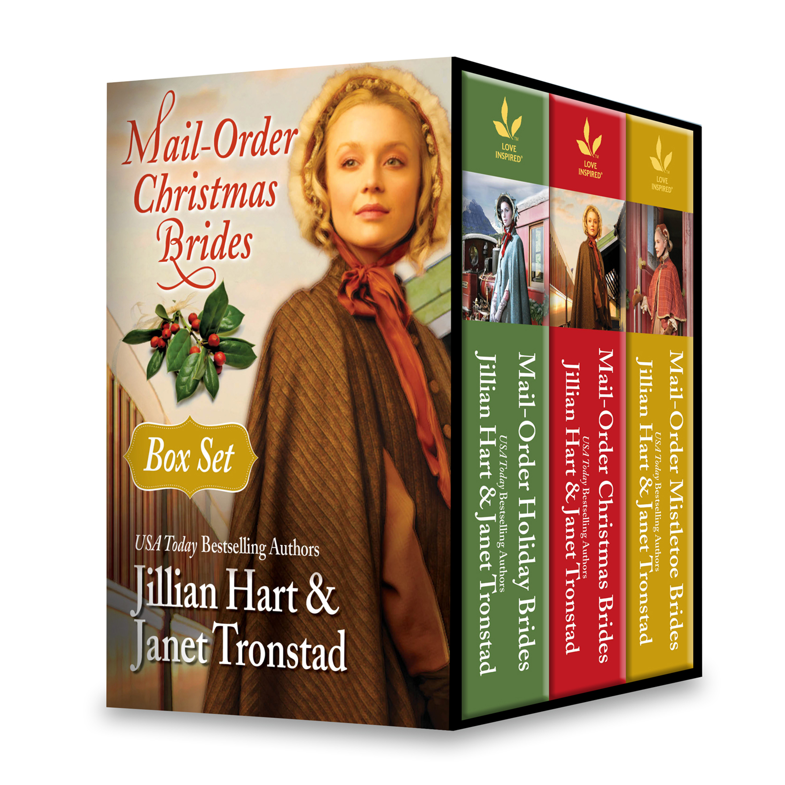 Обложка книги «Mail-Order Christmas Brides Boxed Set: Her Christmas Family / Christmas Stars for Dry Creek / Home for Christmas / Snowflakes for Dry Creek / Christmas Hearts / Mistletoe Kiss in Dry Creek»