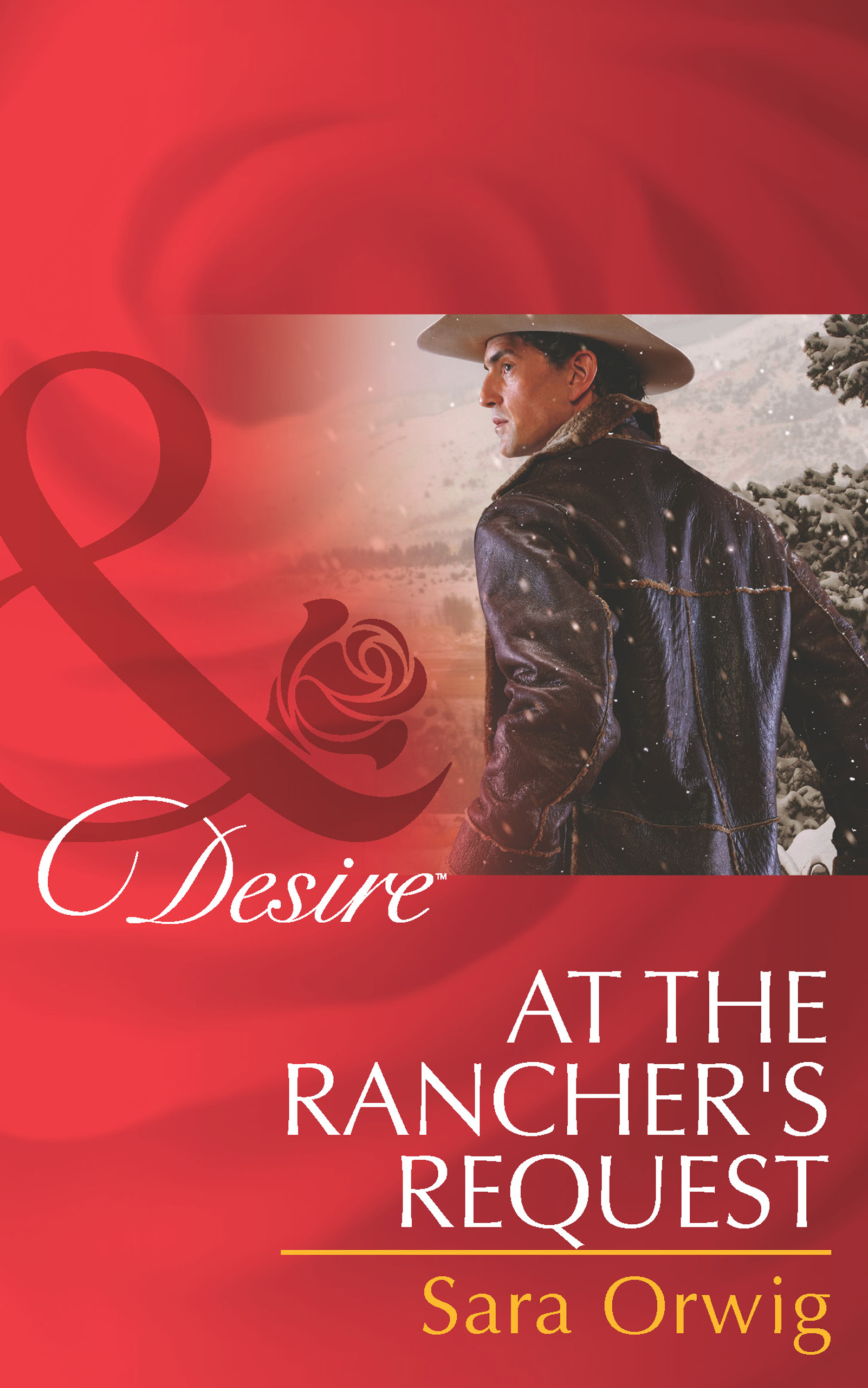 Обложка книги «At the Rancher's Request»