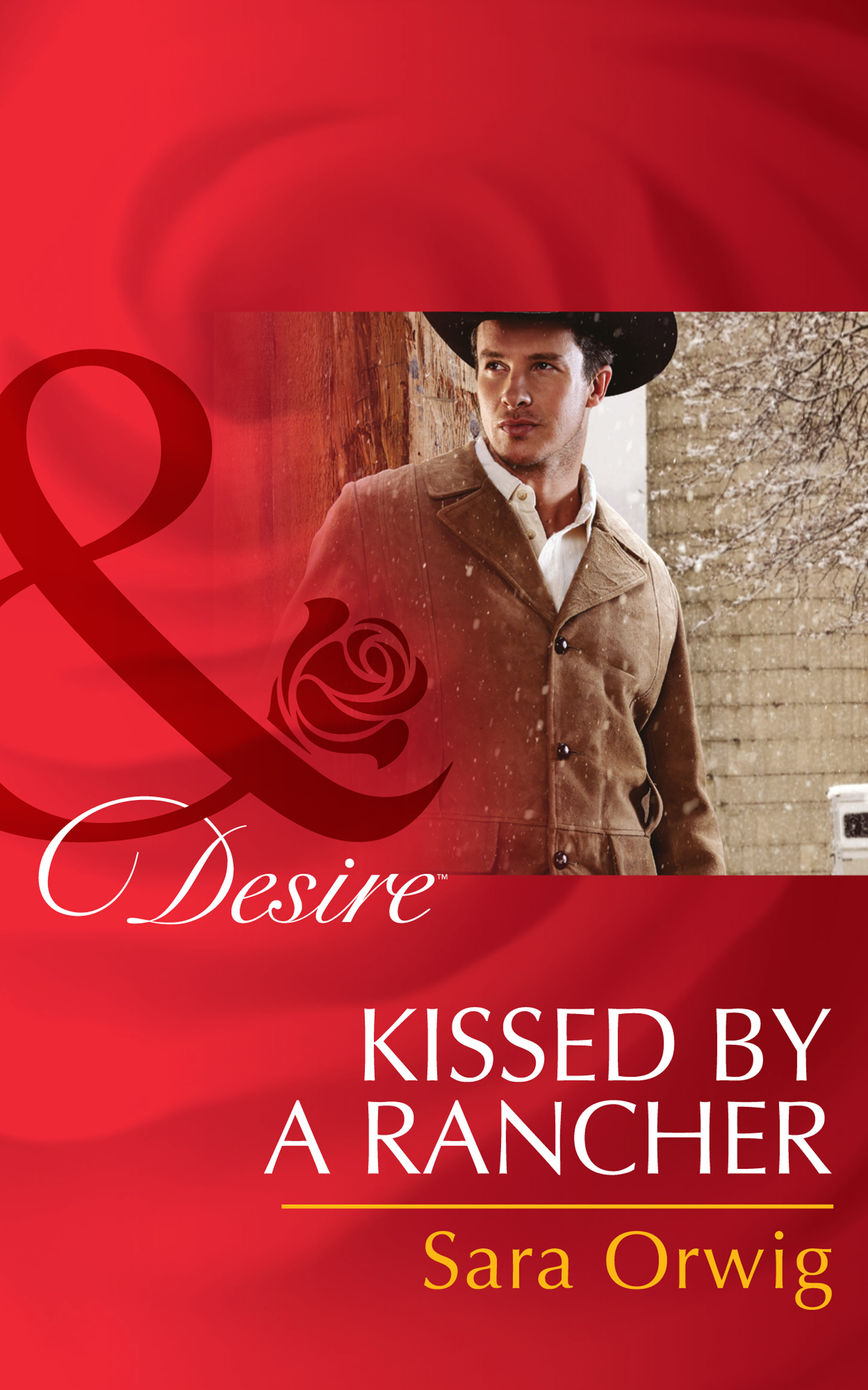 Обложка книги «Kissed by a Rancher»