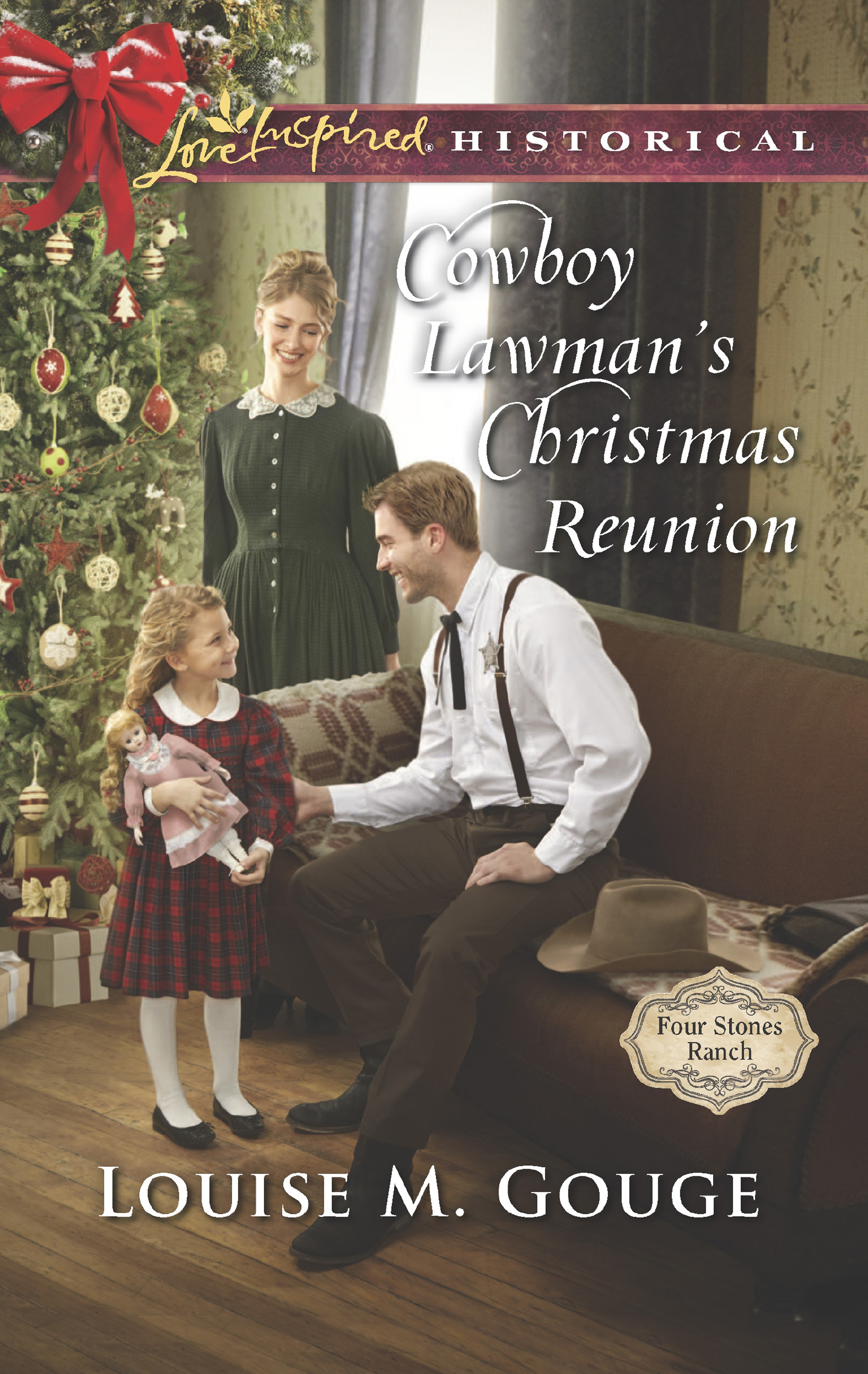 Обложка книги «Cowboy Lawman's Christmas Reunion»