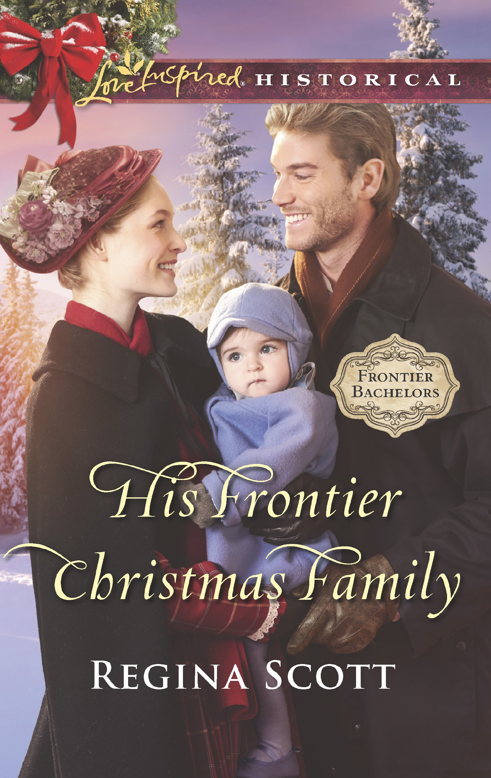 Обложка книги «His Frontier Christmas Family»