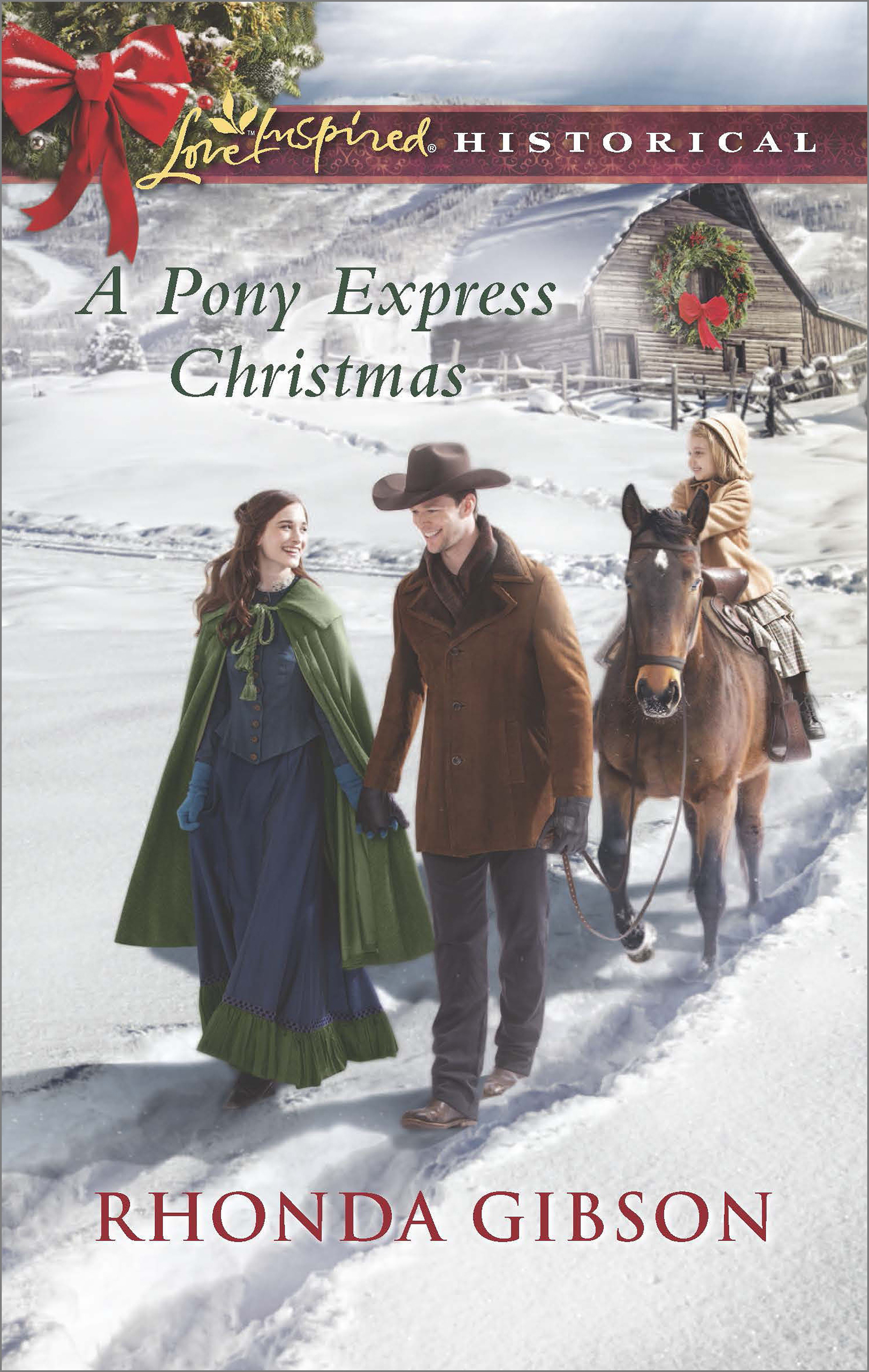 Обложка книги «A Pony Express Christmas»