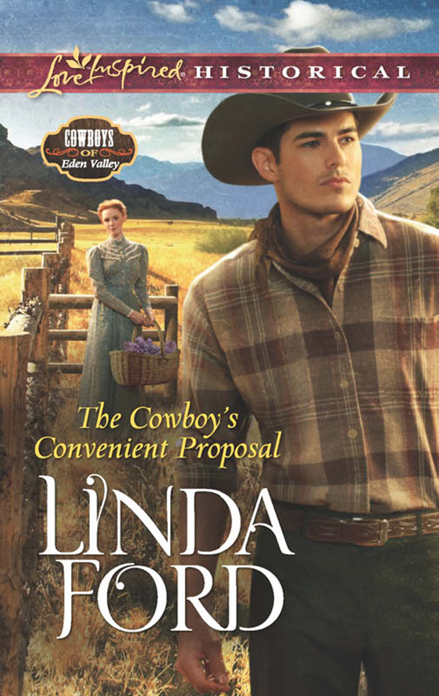 Обложка книги «The Cowboy's Convenient Proposal»