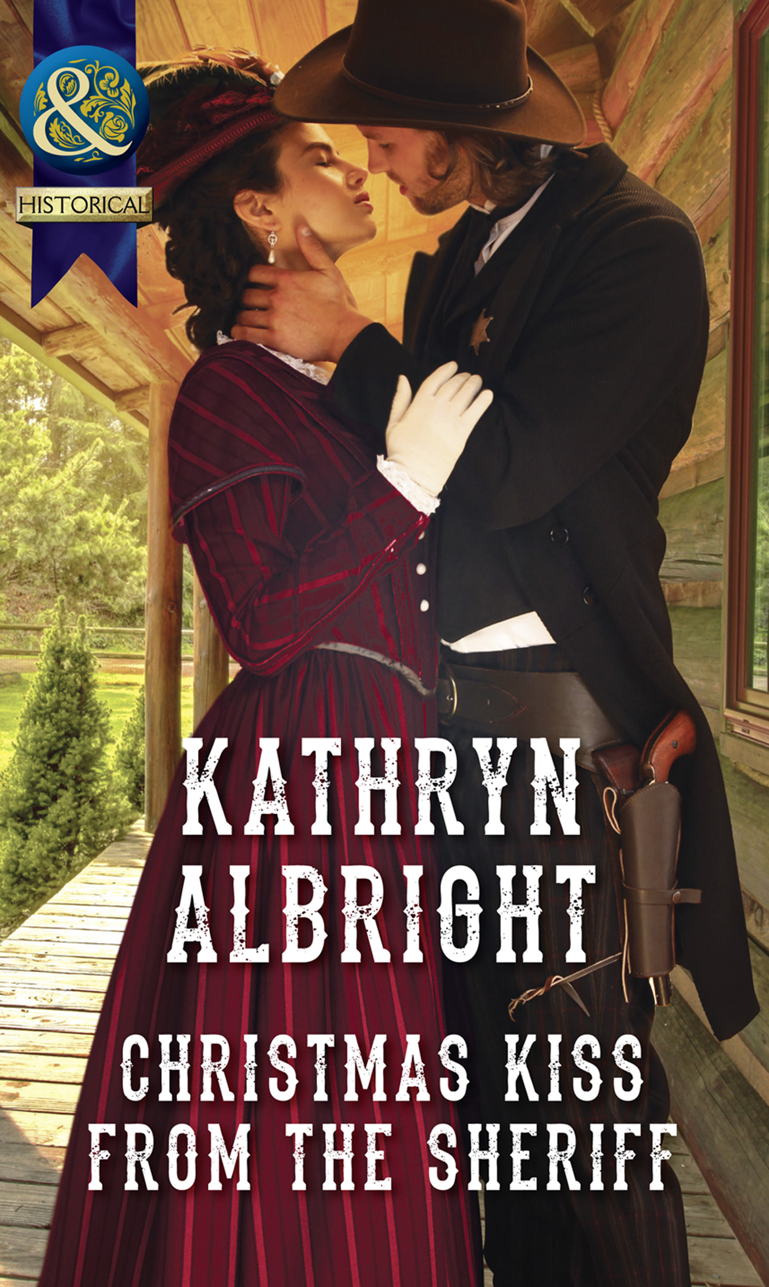 Обложка книги «Christmas Kiss From The Sheriff»