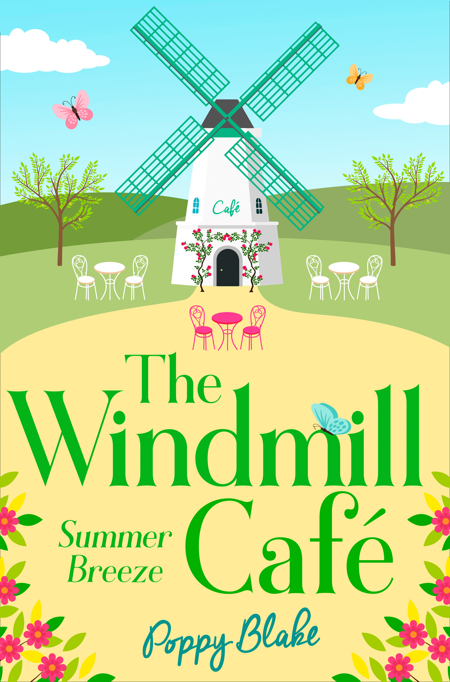 Обложка книги «The Windmill Café: Summer Breeze»